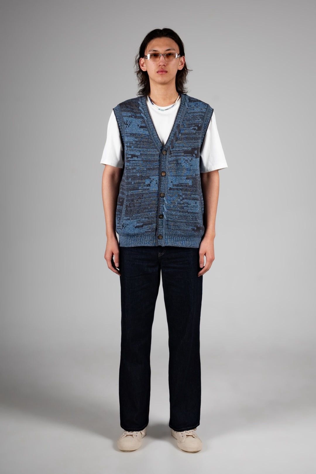 Other IOEDLE Mosaic City Knit Vest Cardigan Size US M / EU 48-50 / 2 - 5 Thumbnail
