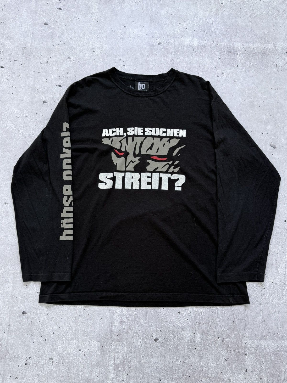 Band Tees Vintage 90s Bohse Onkelz Band Long Sleeve T-Shirt Size US XL / EU 56 / 4 - 4 Thumbnail