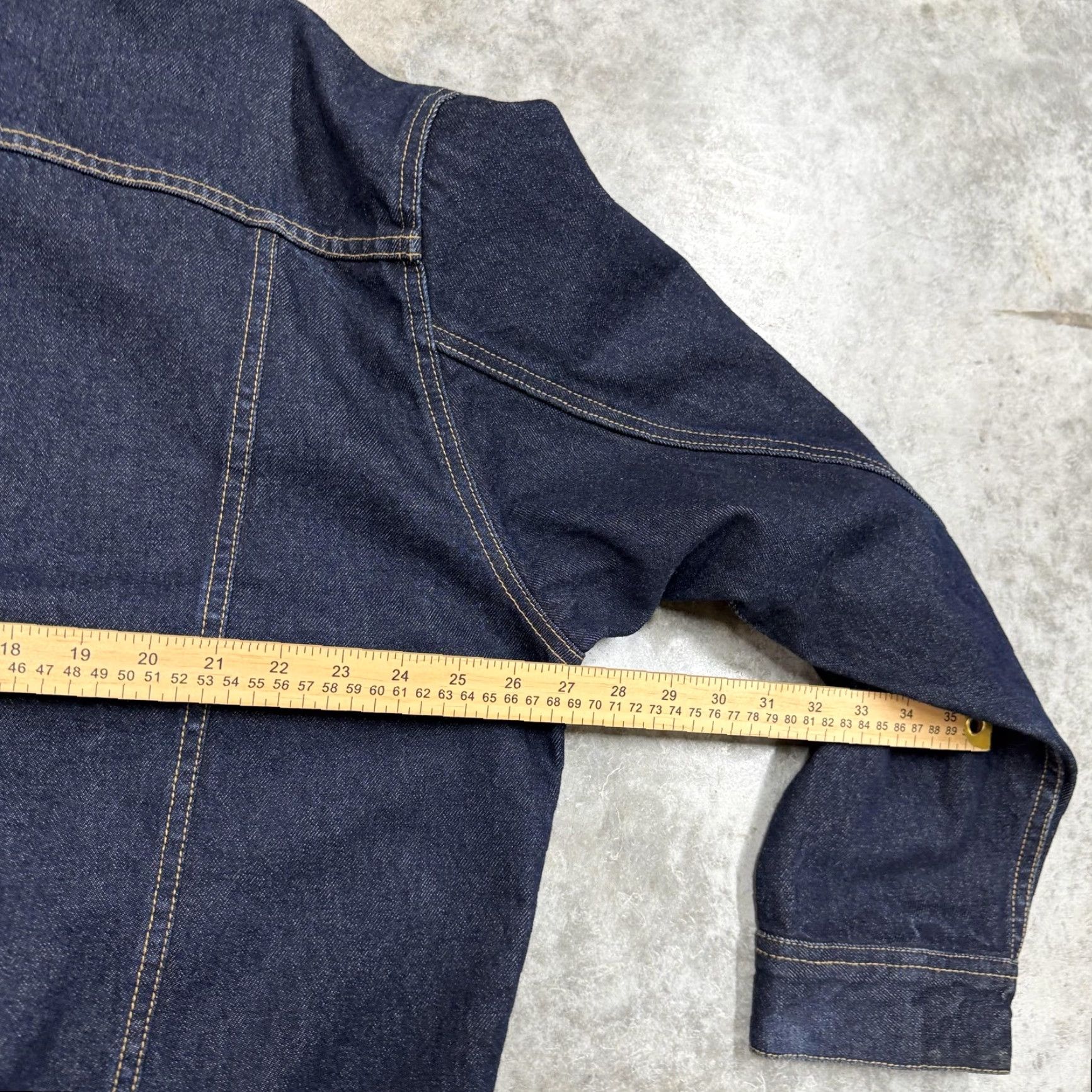 Phat Farm VINTAGE Phat Farm Jacket Mens XL Blue Denim Button Front Hip Hop Logo Varsity Streetwear Size US XL / EU 56 / 4 - 5 Thumbnail