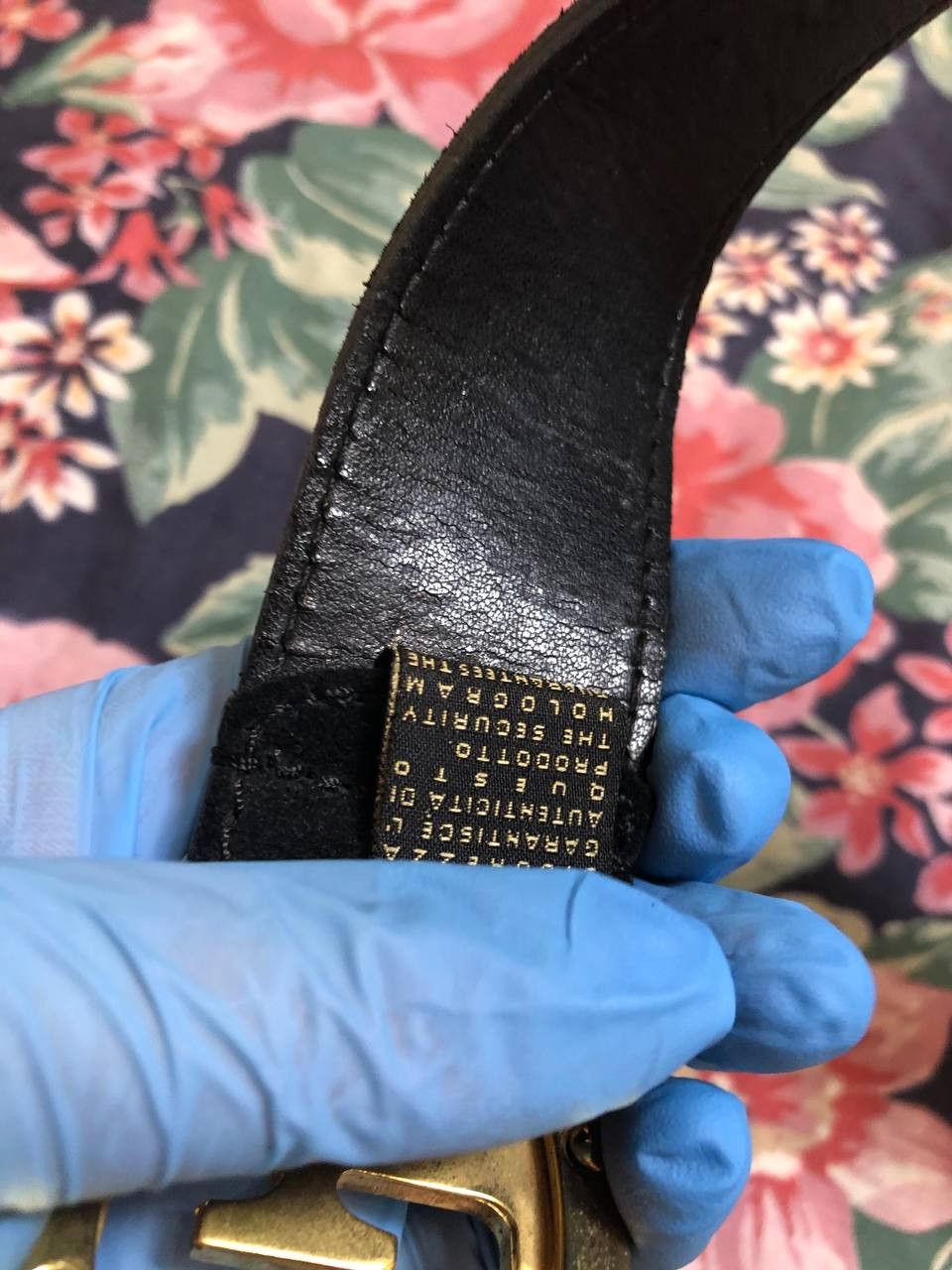 Just Cavalli Just Cavalli Leather suede Logo Belt . Size ONE SIZE - 5 Thumbnail