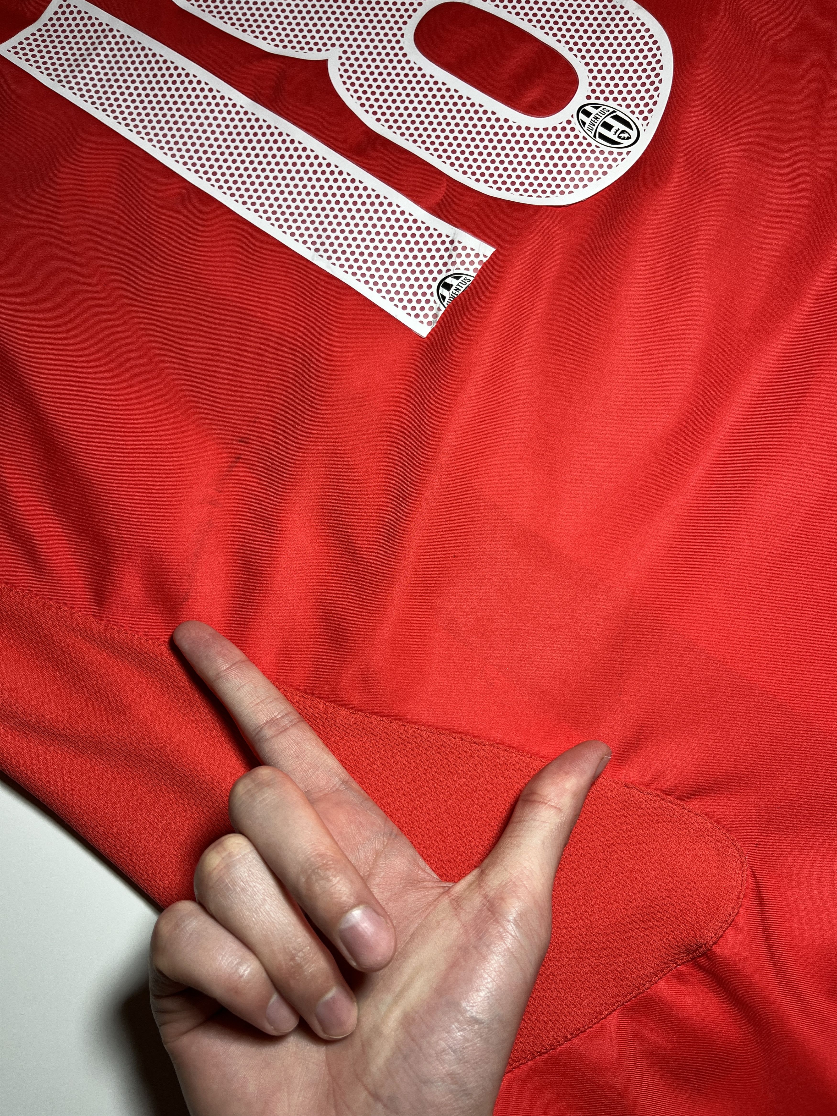 Nike × Vintage Nike Juventus #18 Mutu 2005-2006 Third Football Jersey Size US XL / EU 56 / 4 - 19 Thumbnail