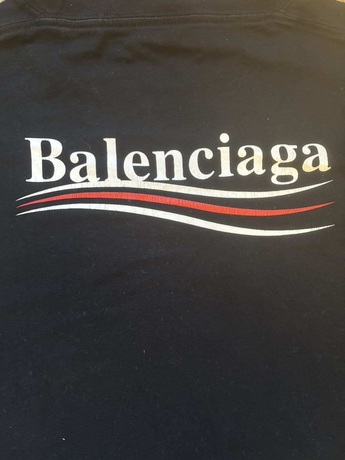 Balenciaga BALENCIAGA CAMPAIGN TSHIRT Size US XL / EU 56 / 4 - 3 Thumbnail