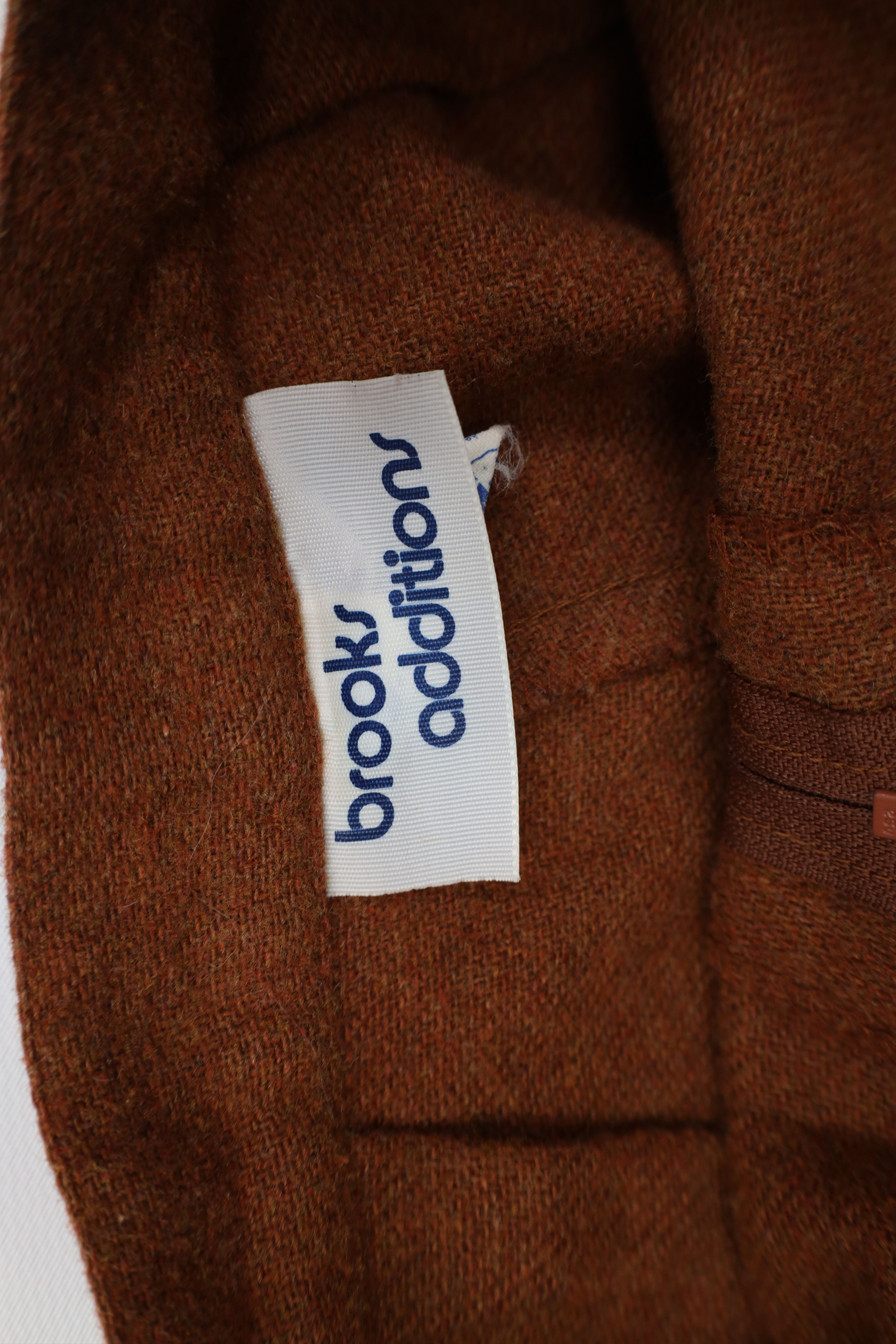 Vintage Vintage 70s Streetwear Flared Chino Pants Rust Brown USA Size 30" / US 8 / IT 44 - 8 Thumbnail