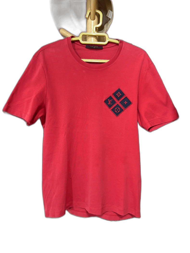 Louis Vuitton Louis Vuitton Louis Vuitton Short Sleeve Red Polo Shirt-25 Size US L / EU 52-54 / 3 - 1 Thumbnail
