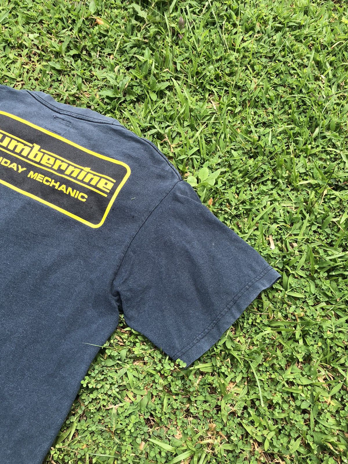 Number (N)ine Vintage Japanese Brand AW00 Number Nine Sunday Mechanic Tee Size US M / EU 48-50 / 2 - 3 Thumbnail