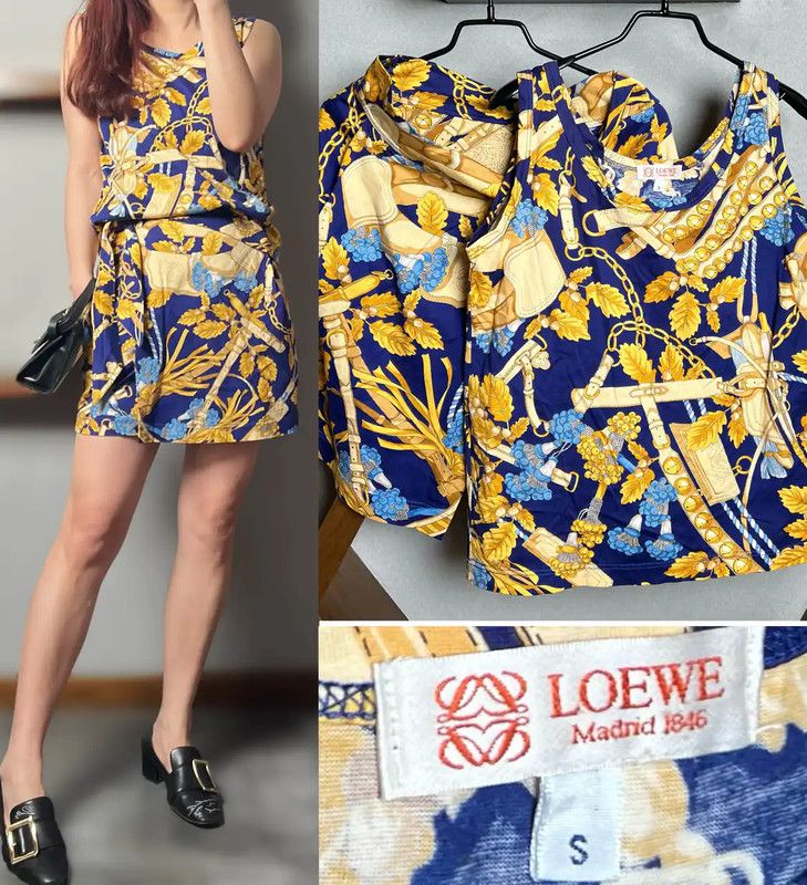 Loewe Loewe Colorful Cotton Dress for Women 0089 Size ONE SIZE - 1 Thumbnail