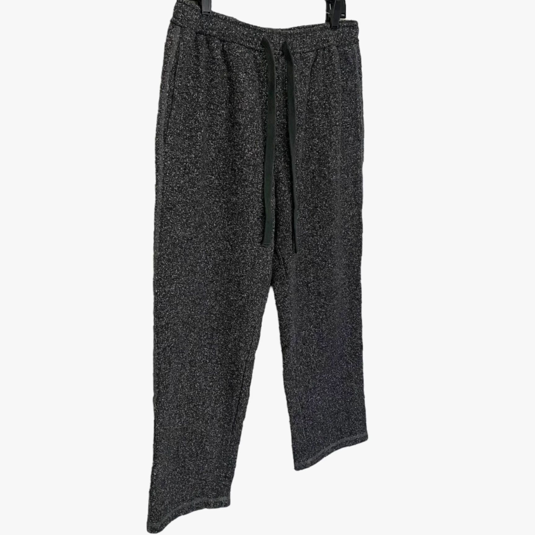 The Territory Ahead Territory Ahead Sweatpants Gray L Fleece-Lined Drawstring Relaxed-Fit Men’s Large Size US 33 - 3 Thumbnail