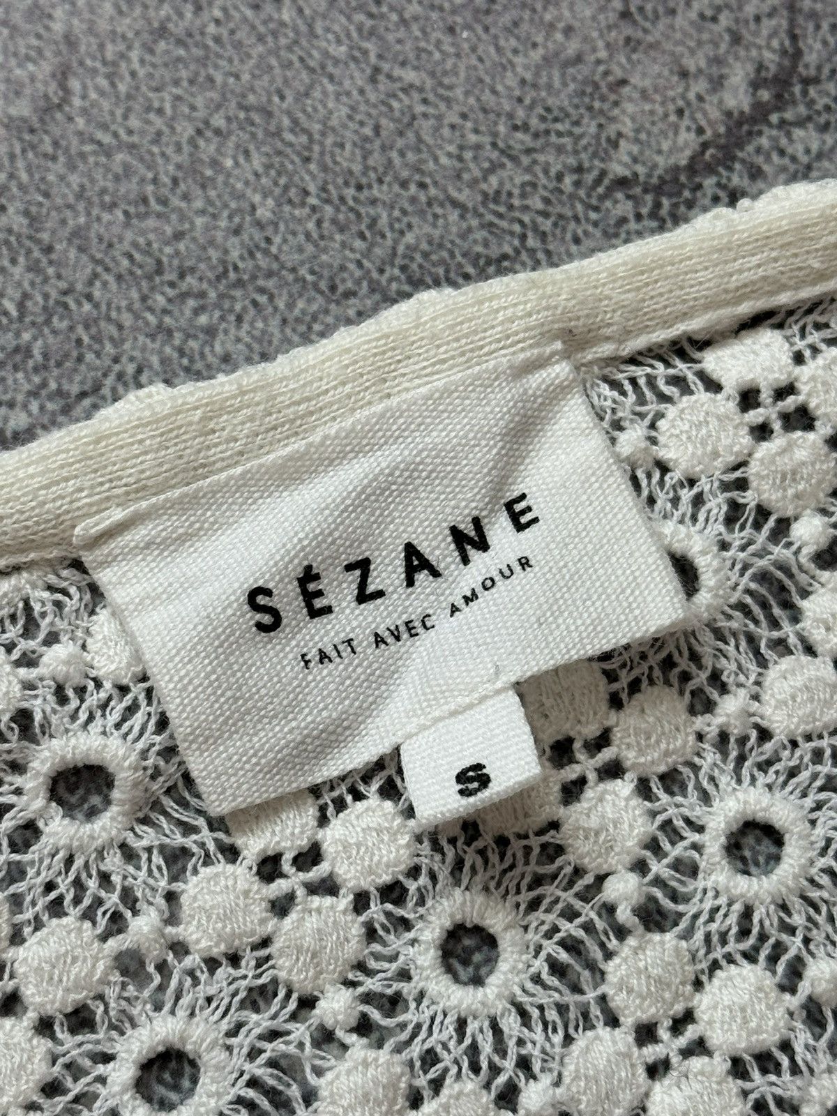Designer × Sezane Sezane S Wmns sweater knitwear jumper pullover long sleeve Size S / US 4 / IT 40 - 4 Thumbnail