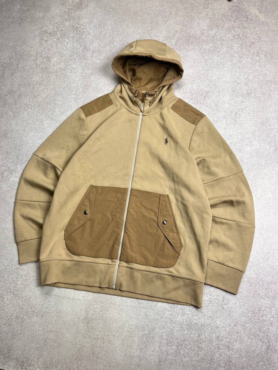 Polo Ralph Lauren × Vintage Vintage Polo Ralph Lauren Tactical Nylon Zip Hoodie XL Size US XL / EU 56 / 4 - 2 Thumbnail