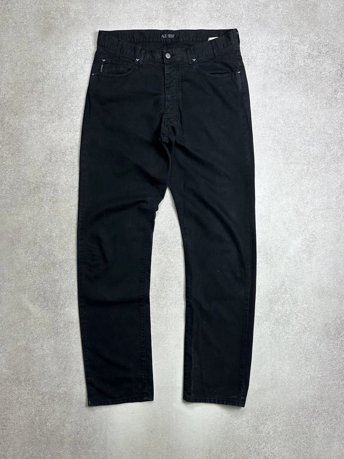 Giorgio Armani Vintage Armani Metal Logo Baggy Chino Pants 36 Size US 36 / EU 52 - 4 Thumbnail
