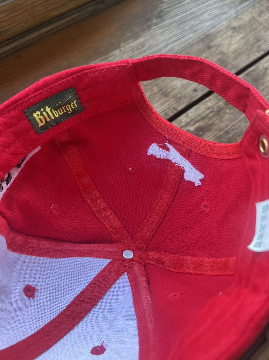 Vintage Vintage 90s Y2K Bitburger Racing Team Snapback Cap Size ONE SIZE - 21 Thumbnail
