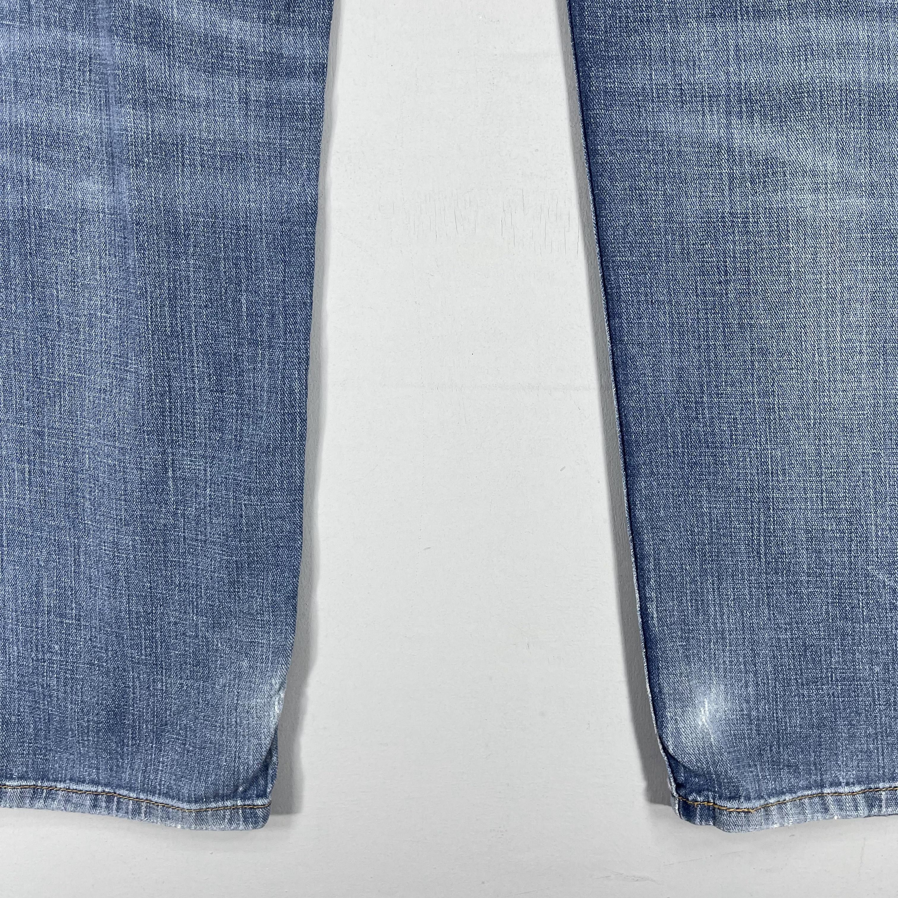 Levi's × Vintage Size 36 Vintage Levis 505 Distressed Medium Wash Jeans Size US 36 / EU 52 - 12 Thumbnail