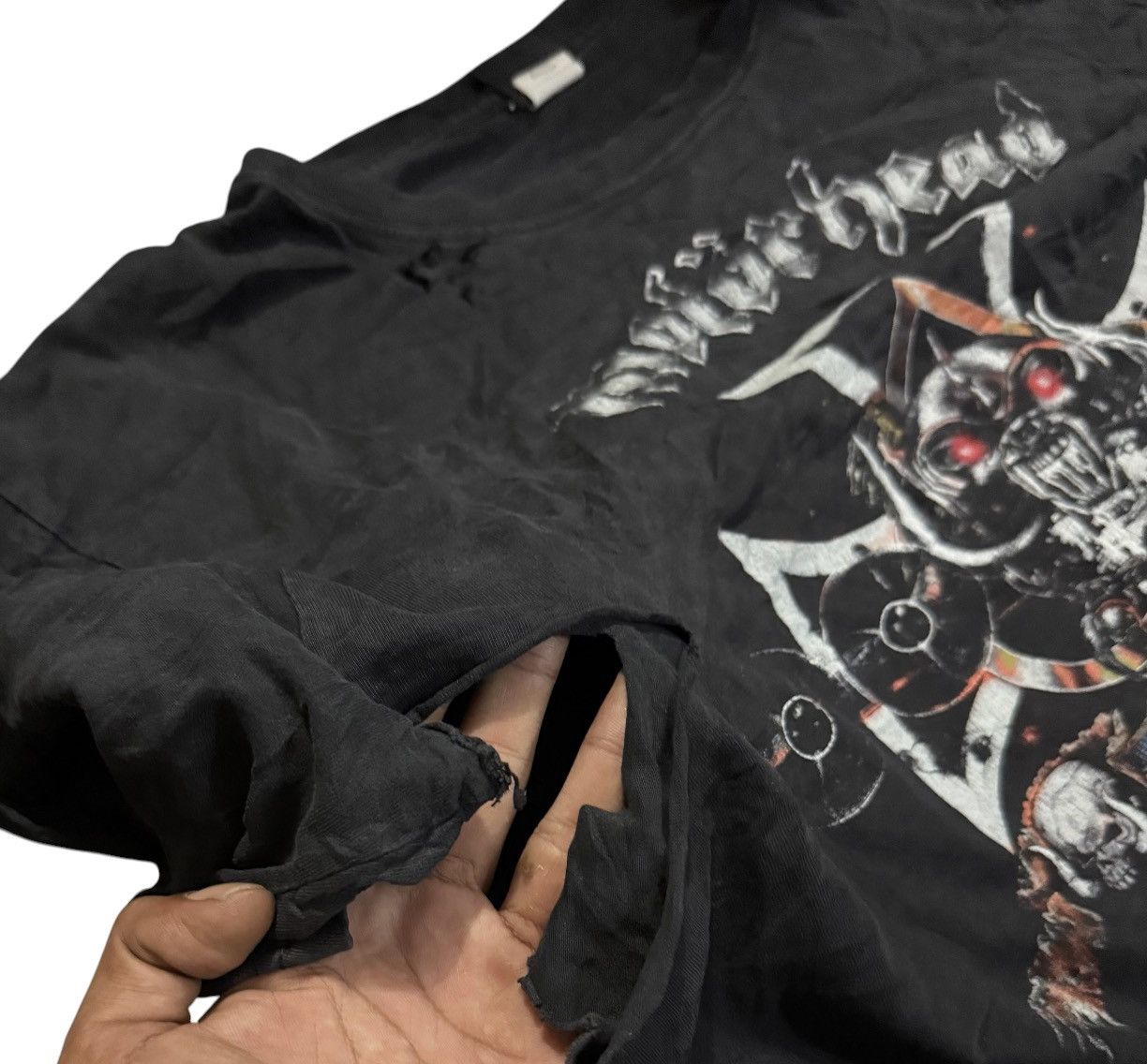 Band Tees Motor Head THE BEST OF Vintage Band T-shirt Skull Icon Size US L / EU 52-54 / 3 - 8 Thumbnail
