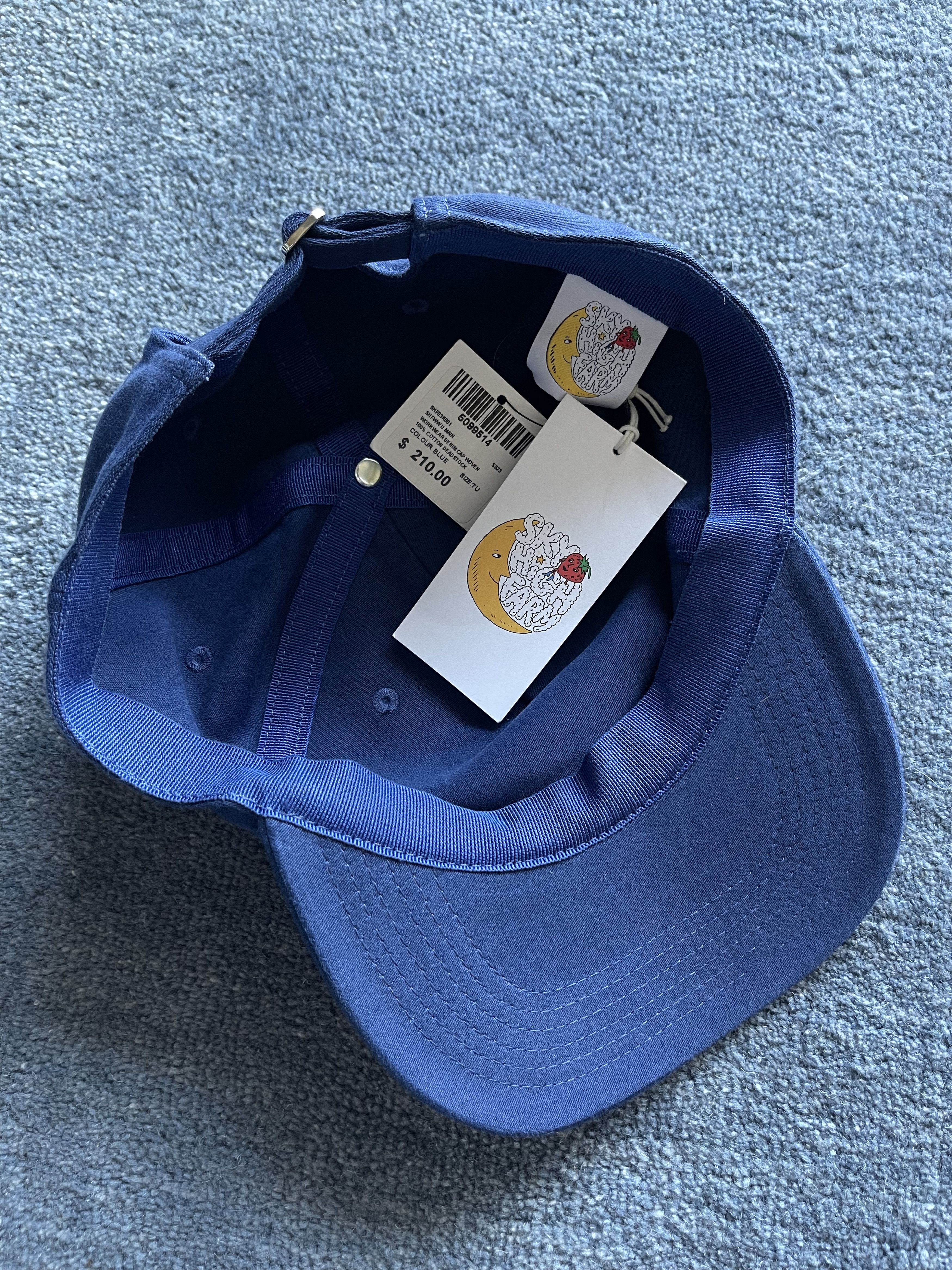 Sky High Farm Workwear SKY HIGH FARM WORKWEAR Sequin-Embellished Denim Cap Size ONE SIZE - 4 Thumbnail