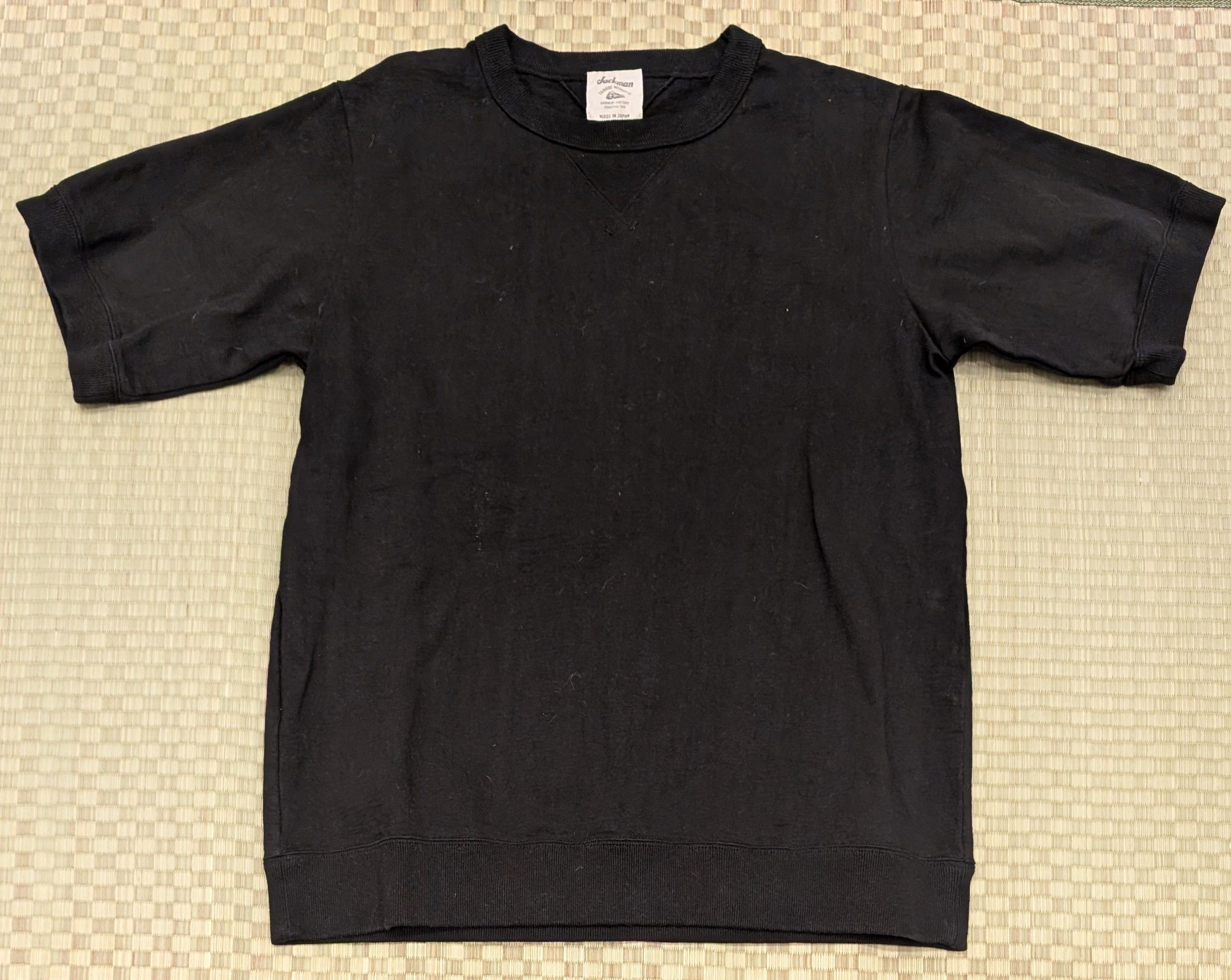 Jackman Jackman Heavyweight 100% Cotton T-shirt Black Made in Japan Size US M / EU 48-50 / 2 - 1 Thumbnail