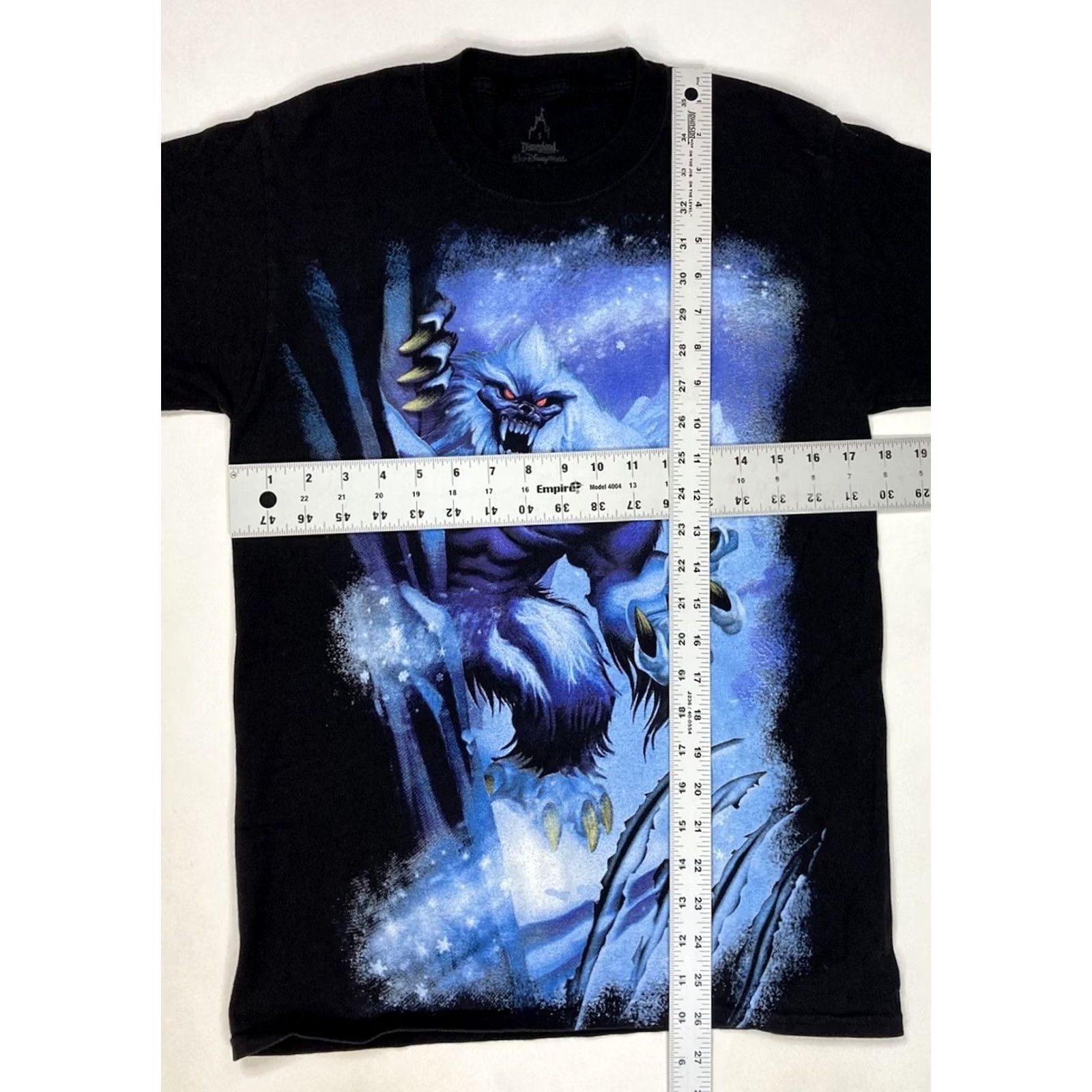 Disney VINTAGE Disney Expedition Everest Graphic T-shirt Men Small Black Short Sleeve Size US S / EU 44-46 / 1 - 6 Thumbnail