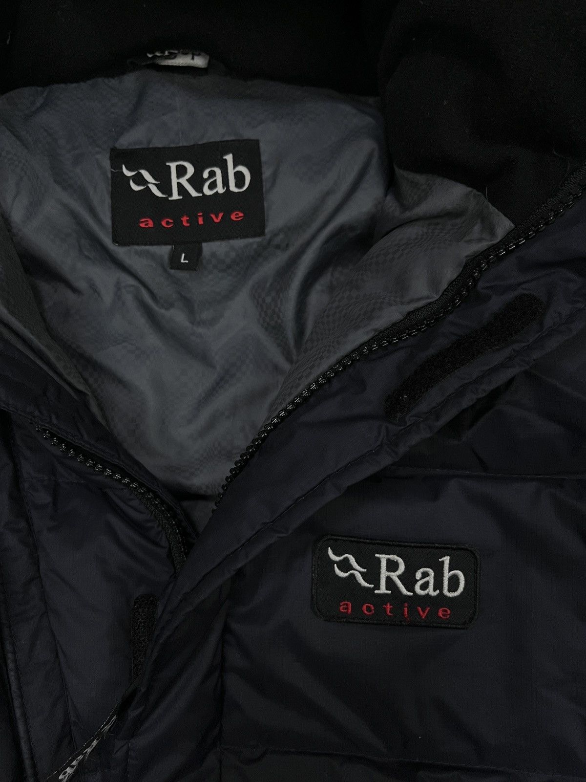Rab Vintage RAB active ProActive Jacket Goose Down puffer Nylon Size US L / EU 52-54 / 3 - 4 Thumbnail