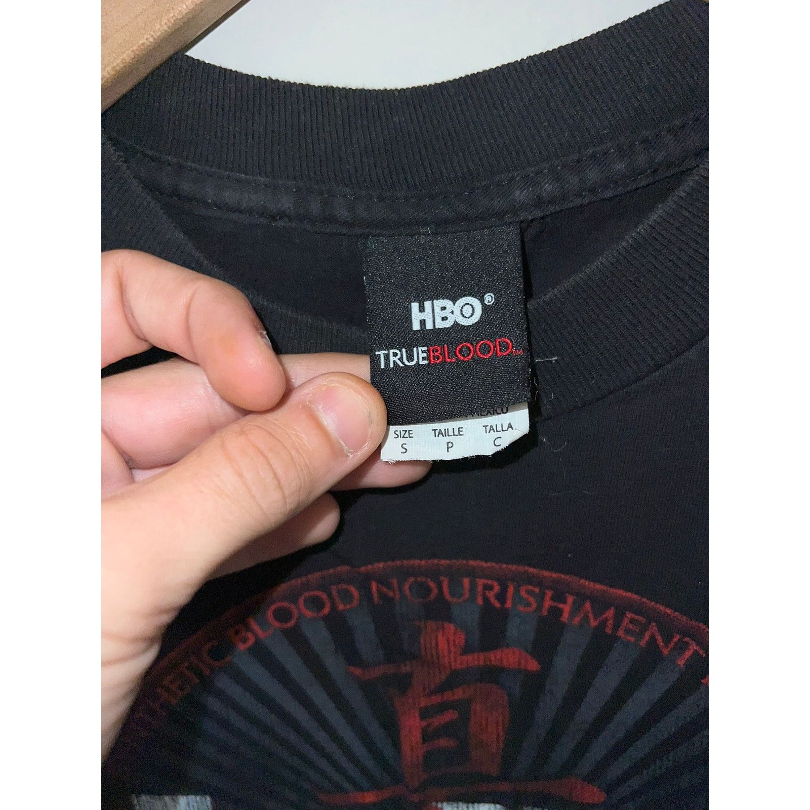 Vintage Tru Blood Shirt All Flavor No Bite HBO Promo TV S Tee 2009 Size US S / EU 44-46 / 1 - 6 Thumbnail