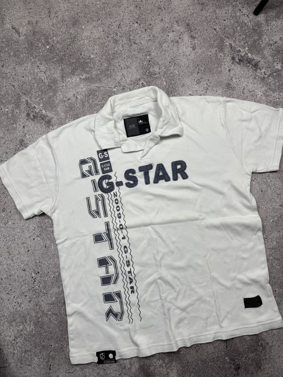G-Star Vintage G Star Y2K Big Logo Polo T Shirt Junya Watanabe Styl Size US S / EU 44-46 / 1 - 4 Thumbnail