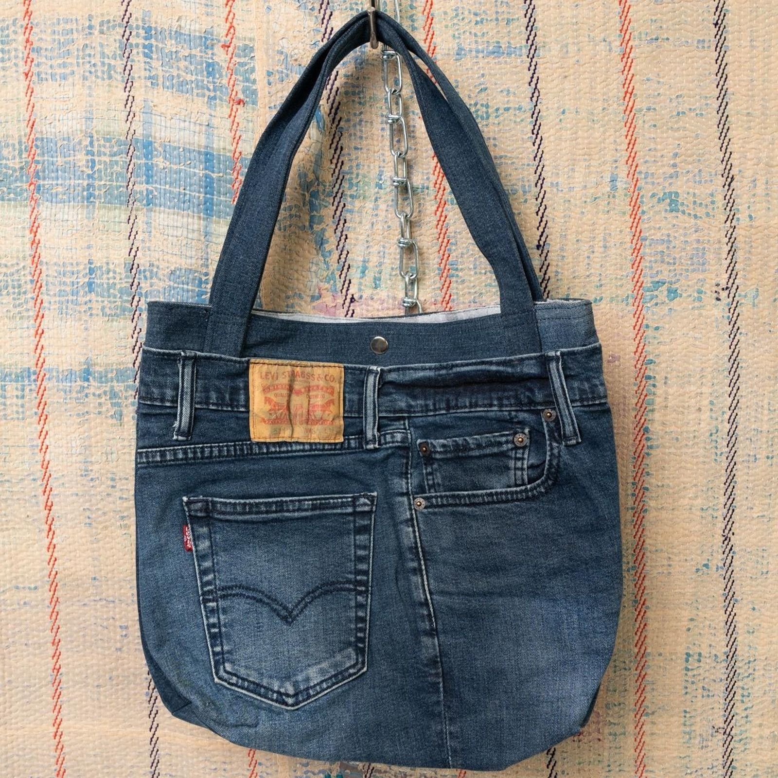 Levi's Reworked upcycled tote bag Size ONE SIZE - 1 Thumbnail
