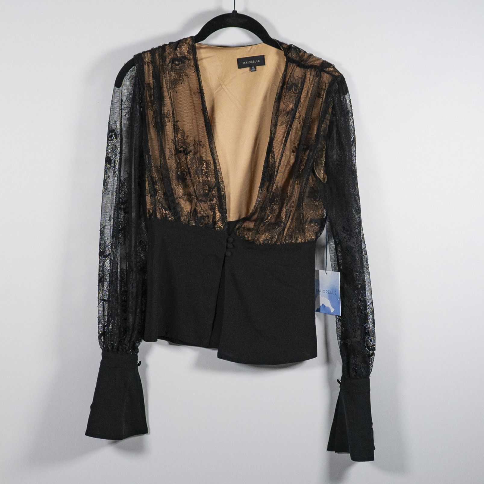 Other NEW Majorelle Bell Long Sleeve Lace Panel Size XXS / US 00 / IT 34 - 1 Thumbnail