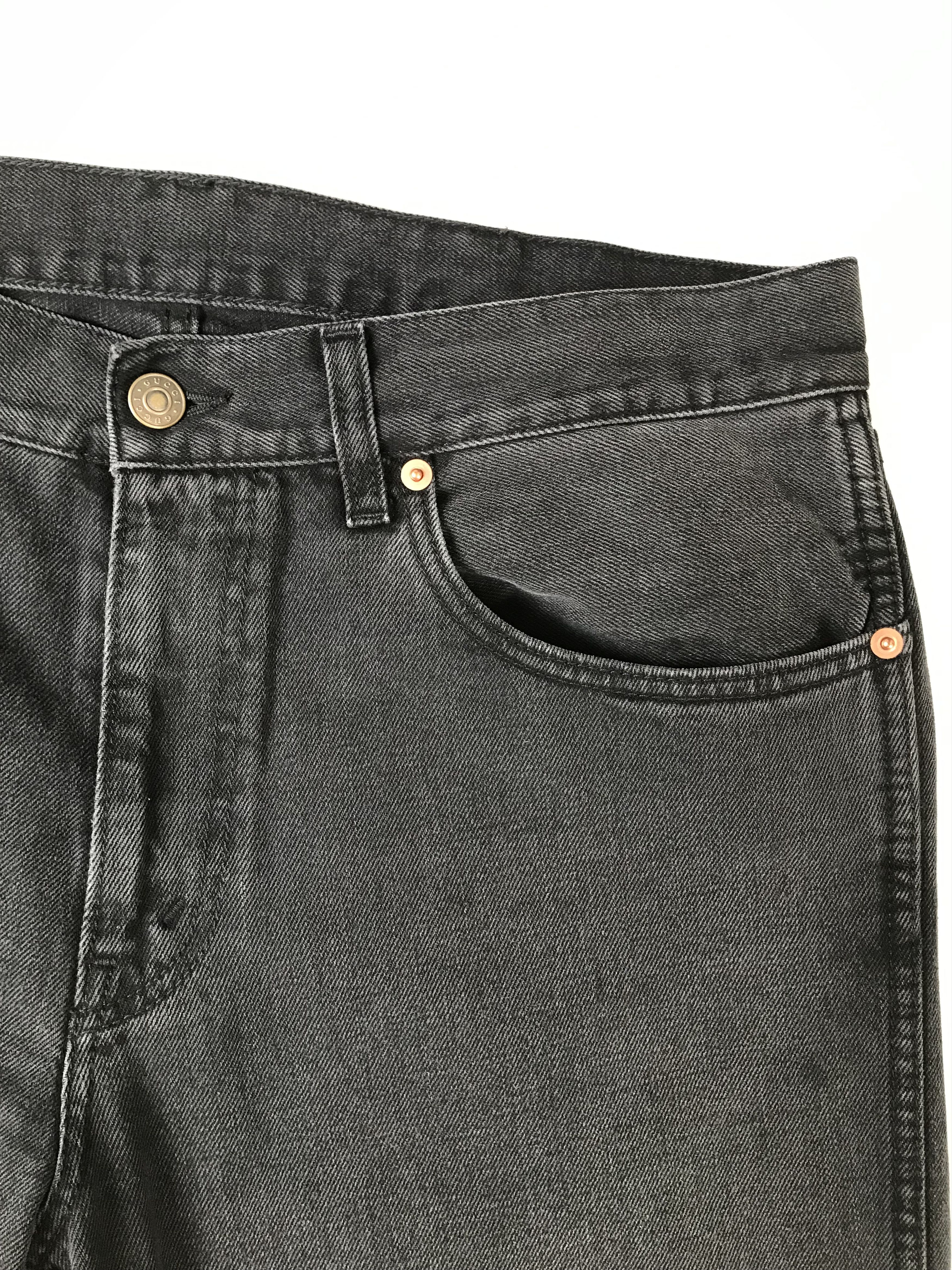 Gucci Men's Black Gucci Jeans Size US 34 / EU 50 - 6 Thumbnail