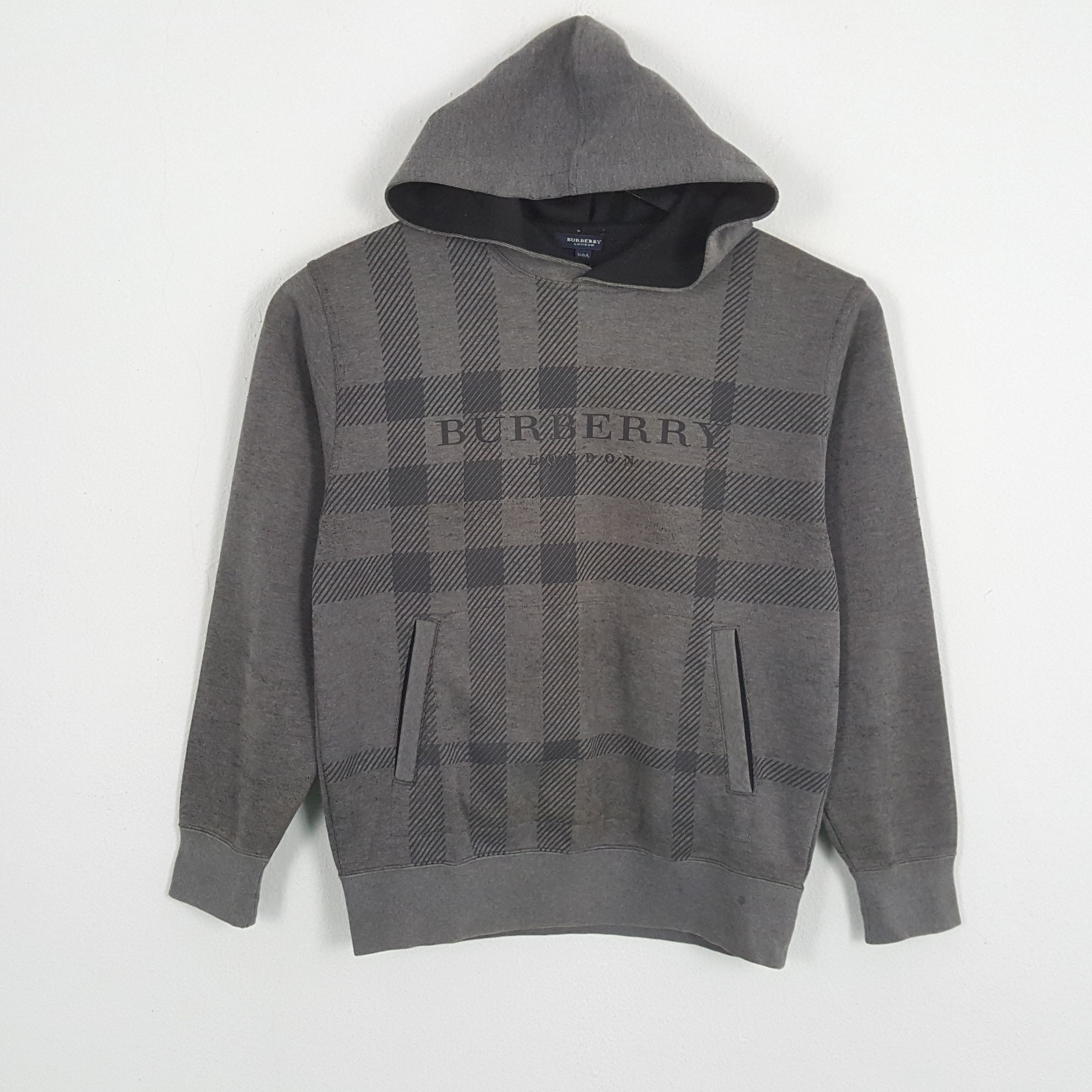 Burberry × Vintage BURBERRY LONDON Fashion Design Style Custom Hoodies Size US S / EU 44-46 / 1 - 1 Thumbnail