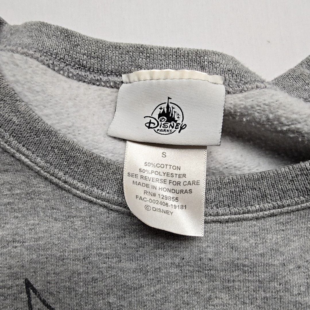Disney Disneyland Resort Mickey Sweatshirt Gray Graphic Small Size US S / EU 44-46 / 1 - 8 Thumbnail