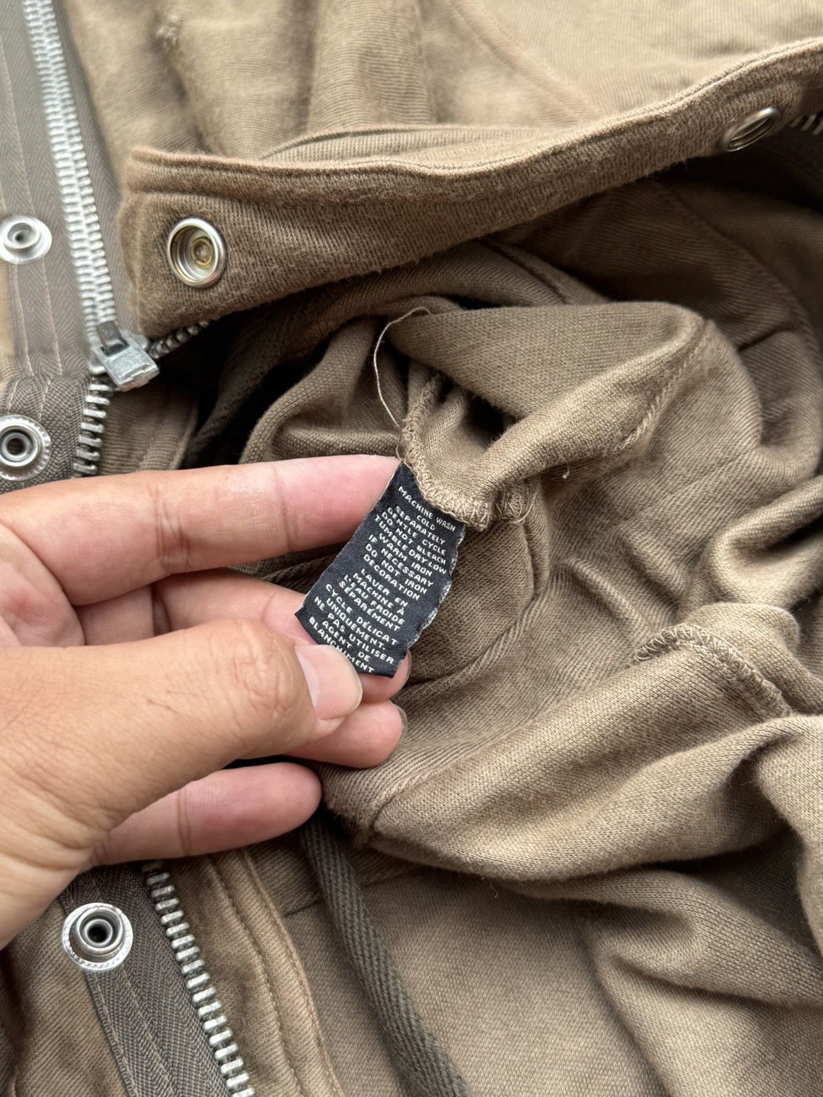 Marc Jacobs Marc Jacobs Military Trashed Hoodie Jacket Size US M / EU 48-50 / 2 - 8 Thumbnail