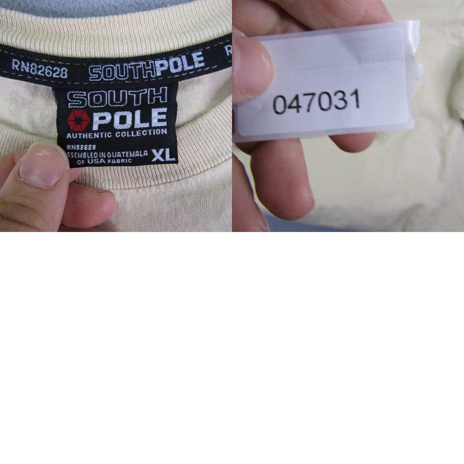 Southpole VINTAGE Southpole Shirt Mens XL Beige 3D Print Hip Hop Baggy Y2K shirt Mens XL Beige 3D Print Hip Hop Baggy Y2K Size US XL / EU 56 / 4 - 8 Thumbnail