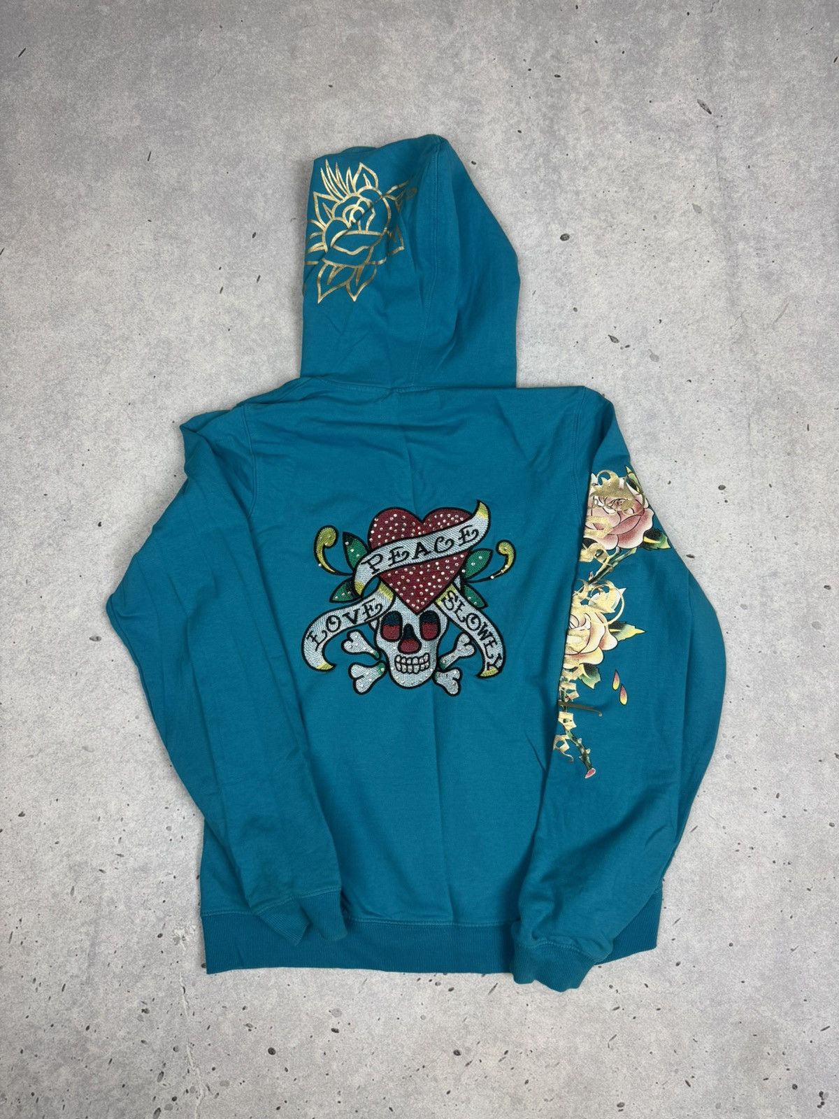 If Six Was Nine If Six Was Nine Avant Garde Ed Hardy Style Zip Hoodie Size M / US 6-8 / IT 42-44 - 2 Thumbnail