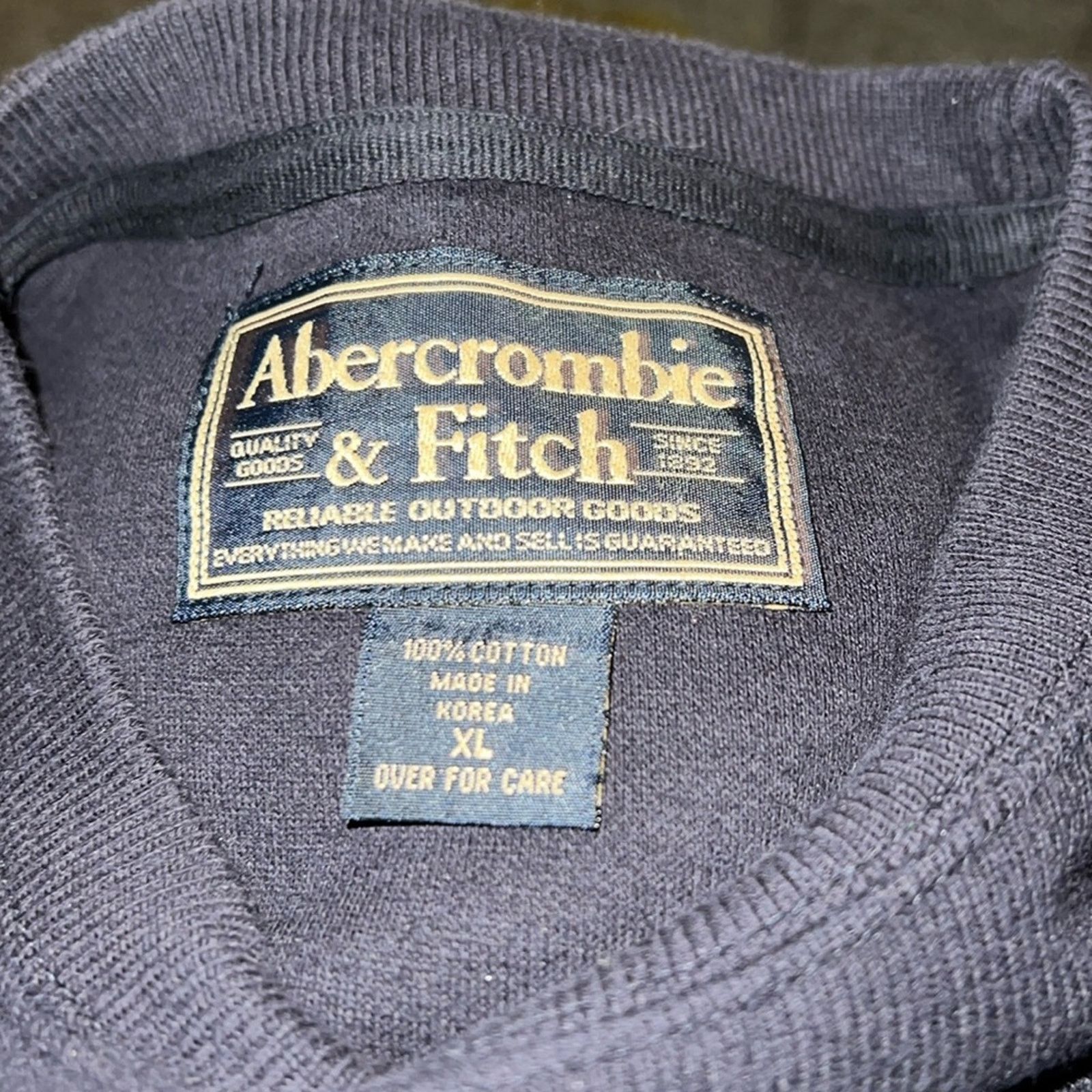 Abercrombie & Fitch VNTG 90s ABERCROMBIE Y2K crewneck preppy sweater XL Size US XL / EU 56 / 4 - 2 Thumbnail