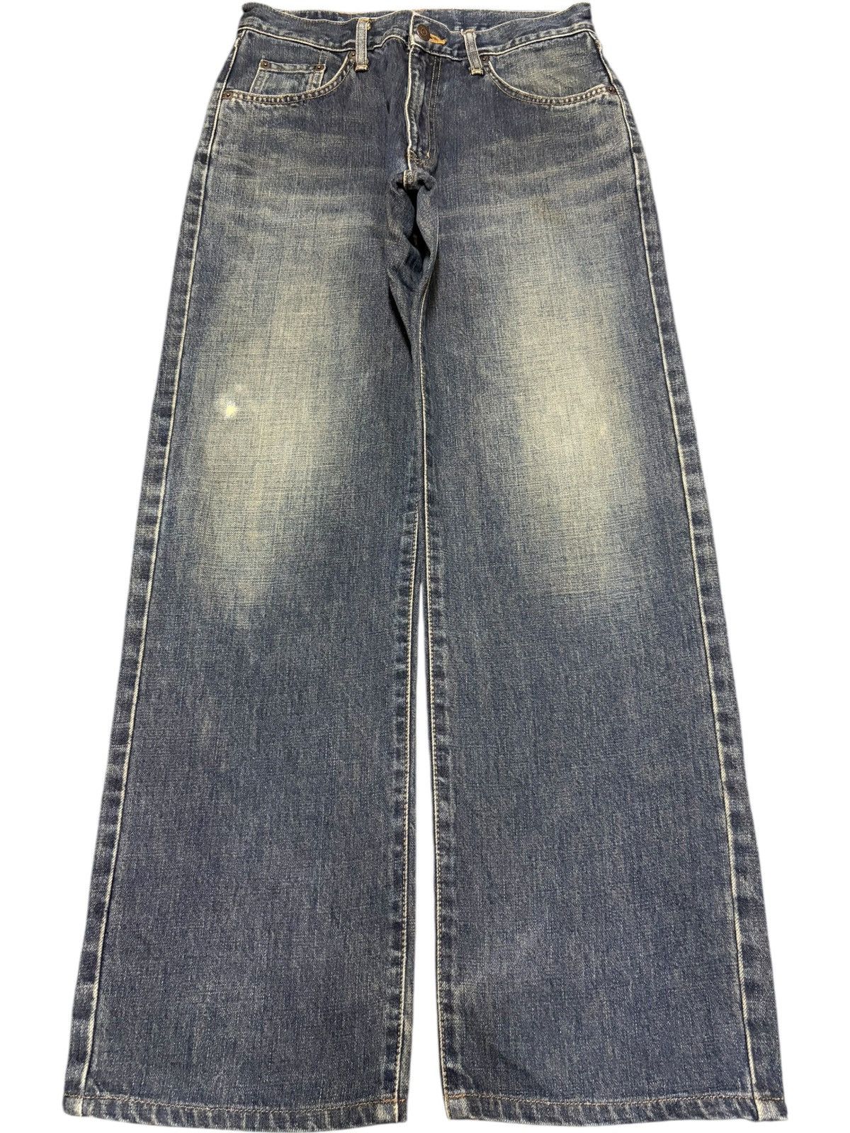 Edwin Vintage Edwin Extreme Mud Wash Distress Loose Jeans Size US 31 - 1 Thumbnail
