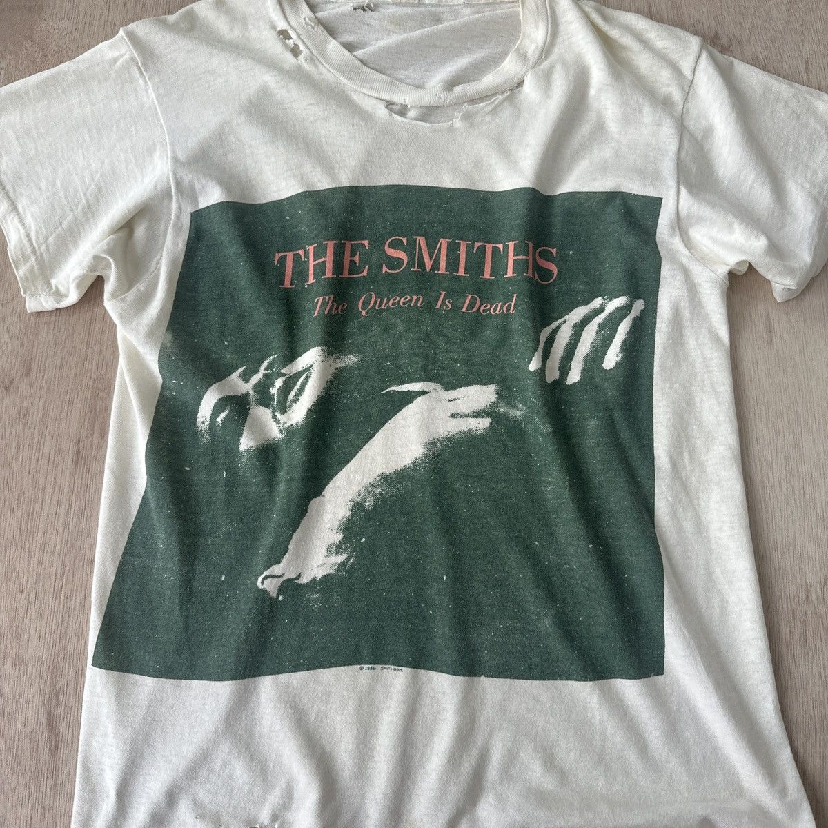 The Smiths The Smiths The Queen Is Dead Vintage 1986 Original T