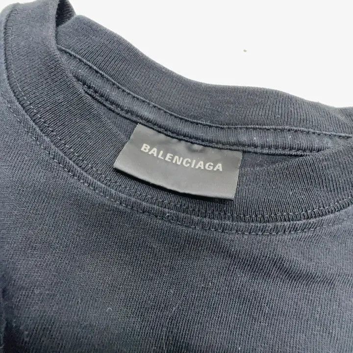 Balenciaga Balenciaga Balenciaga Black Graphic Short Sleeve TShirt -2 Size US L / EU 52-54 / 3 - 4 Thumbnail