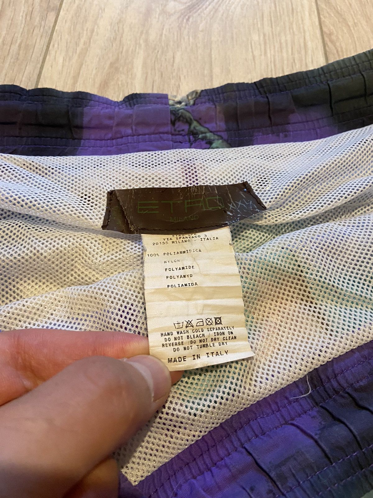 Etro Etro multicolor printed swimming trunks Size US 44 / EU 60 - 4 Thumbnail
