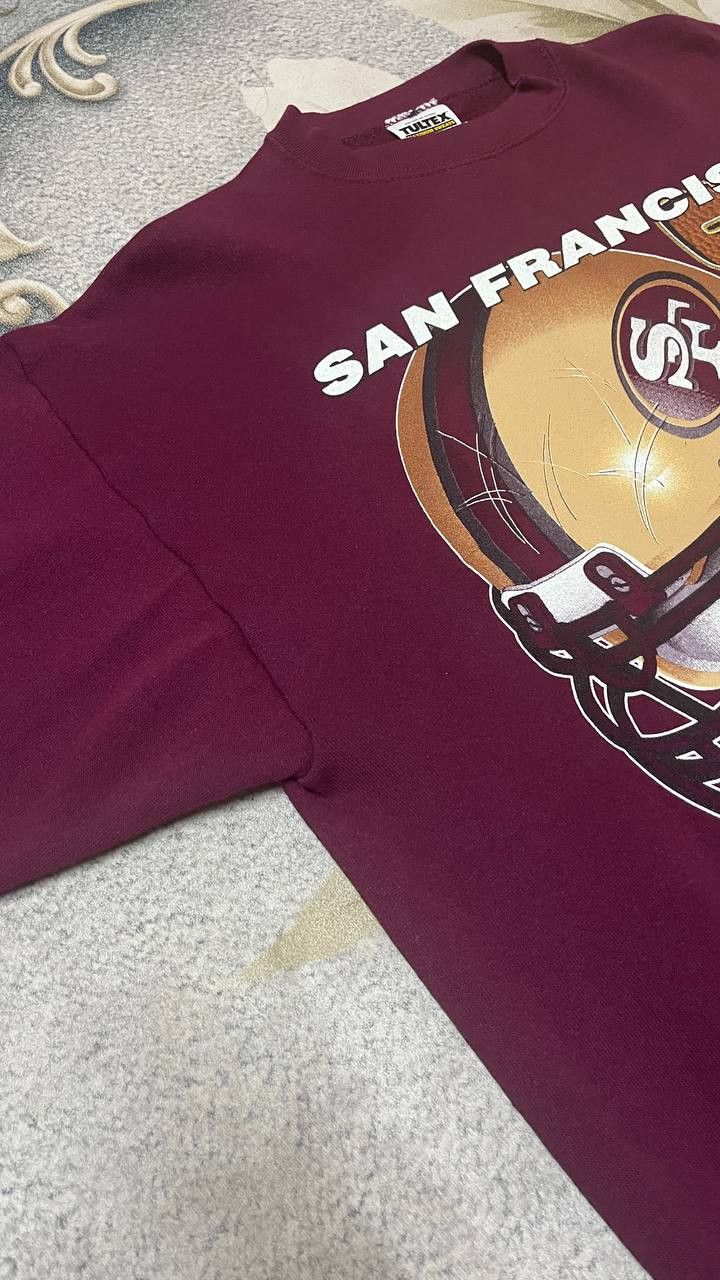 NFL × Tultex Vintage 1990s NFL San Francisco 49ers Sweatshirt Size US L / EU 52-54 / 3 - 5 Thumbnail