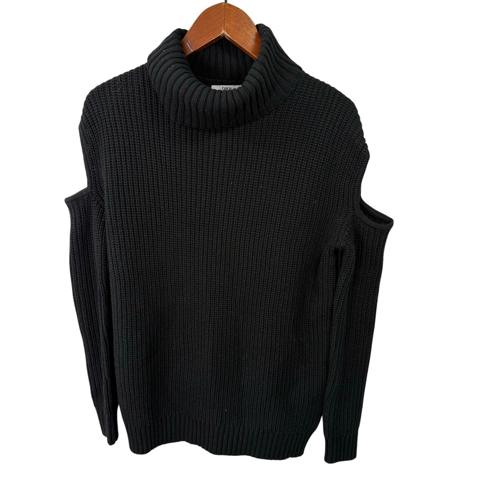 Bar III Bar III Women’s Sweater XS Chunky Cold Shoulder NEW # G590 Size XS / US 0-2 / IT 36-38 - 7 Thumbnail