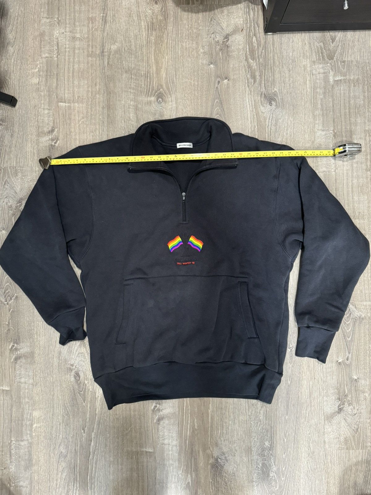 Balenciaga Balenciaga Pride Quarter zip Size M (oversize) Size US M / EU 48-50 / 2 - 1 Thumbnail