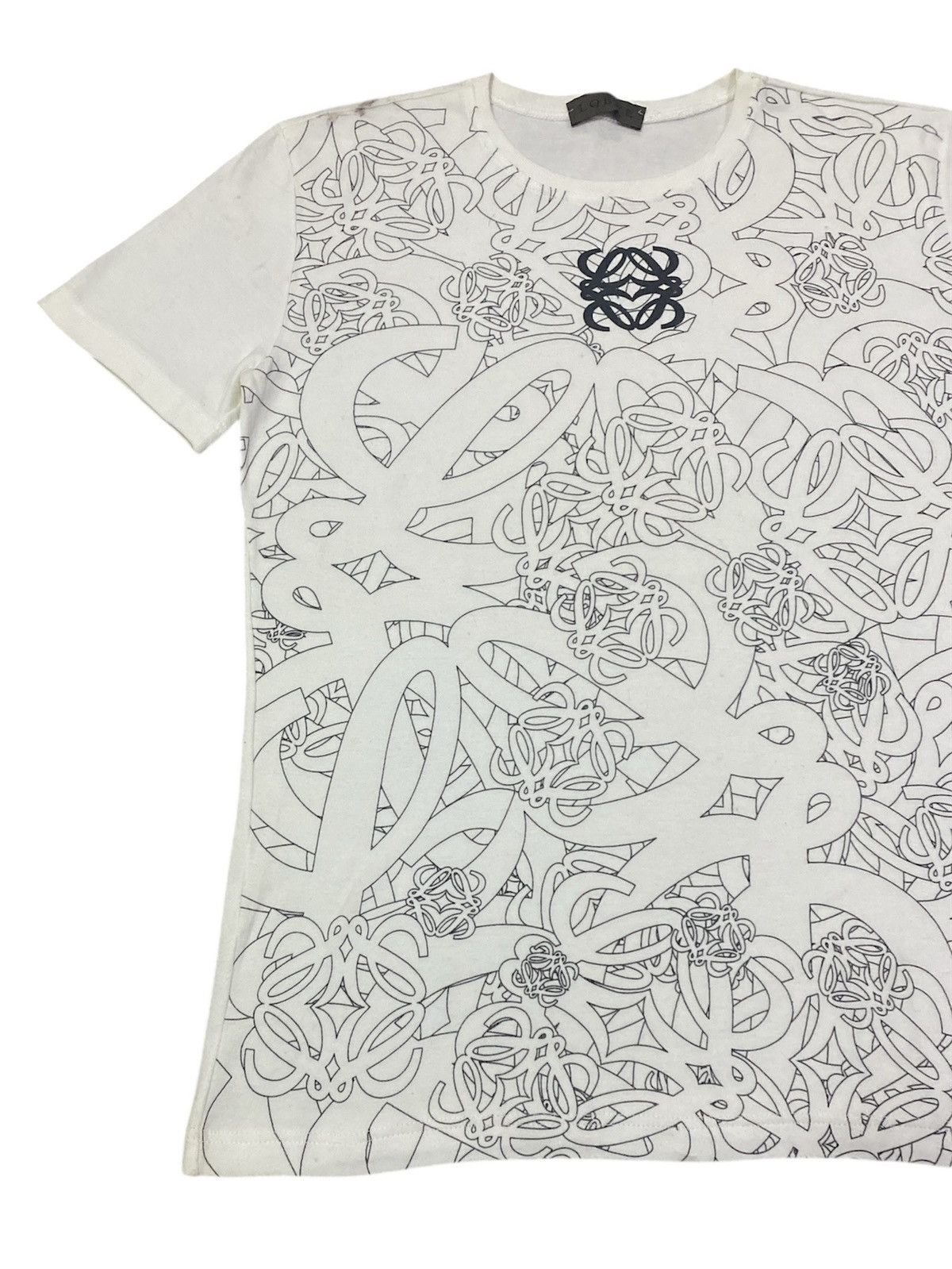 Loewe Loewe Anagram Fullprint tee Size S / US 4 / IT 40 - 3 Thumbnail