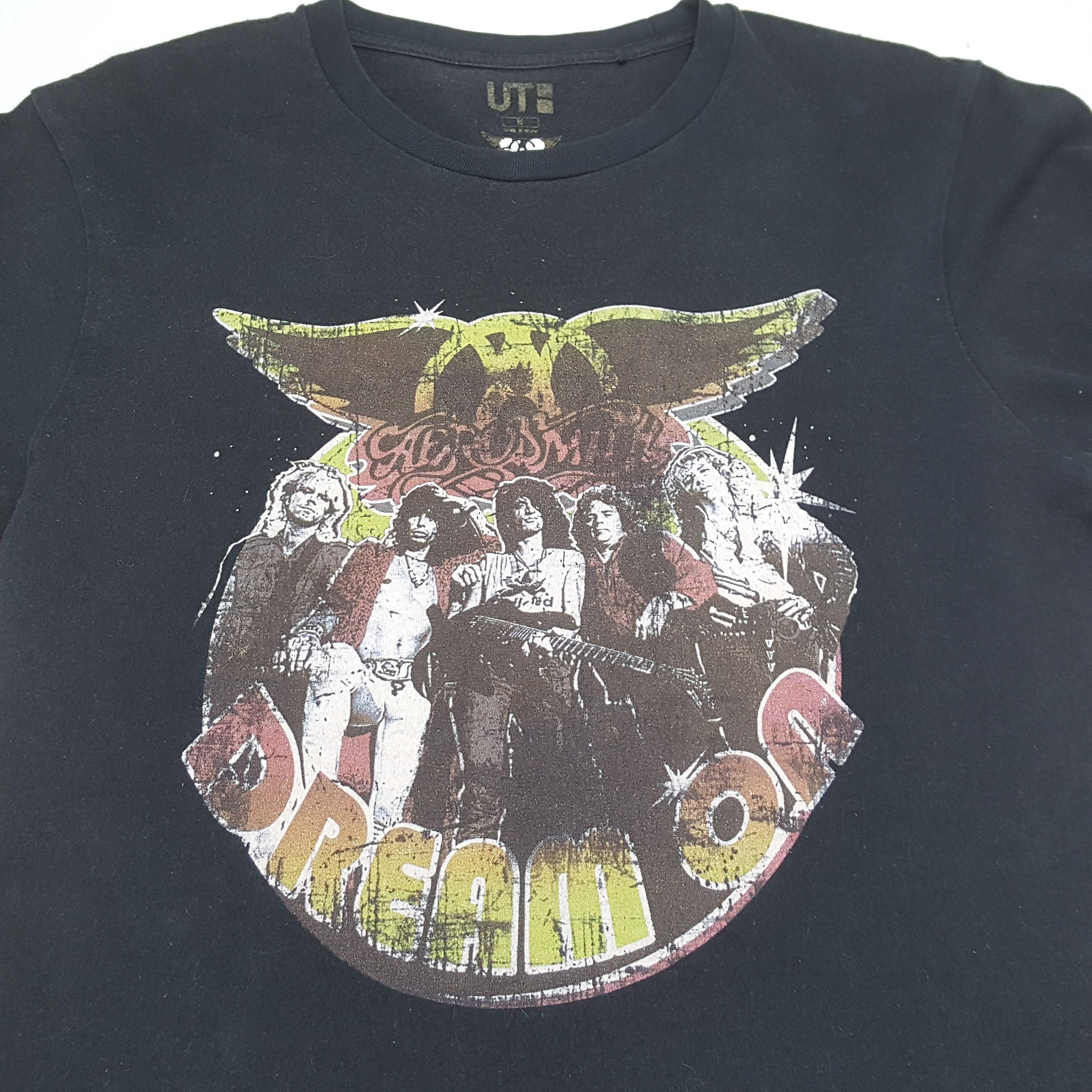 Uniqlo Uniqlo X Aerosmith Rock Band Tshirt RR19 Size US M / EU 48-50 / 2 - 6 Thumbnail