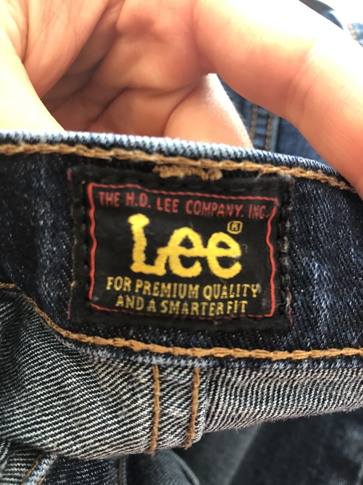 Lee LEE DAREN ZIP FLY VINTAGE DENIM QUALITY JEANS PANTS Size US 33 - 5 Thumbnail