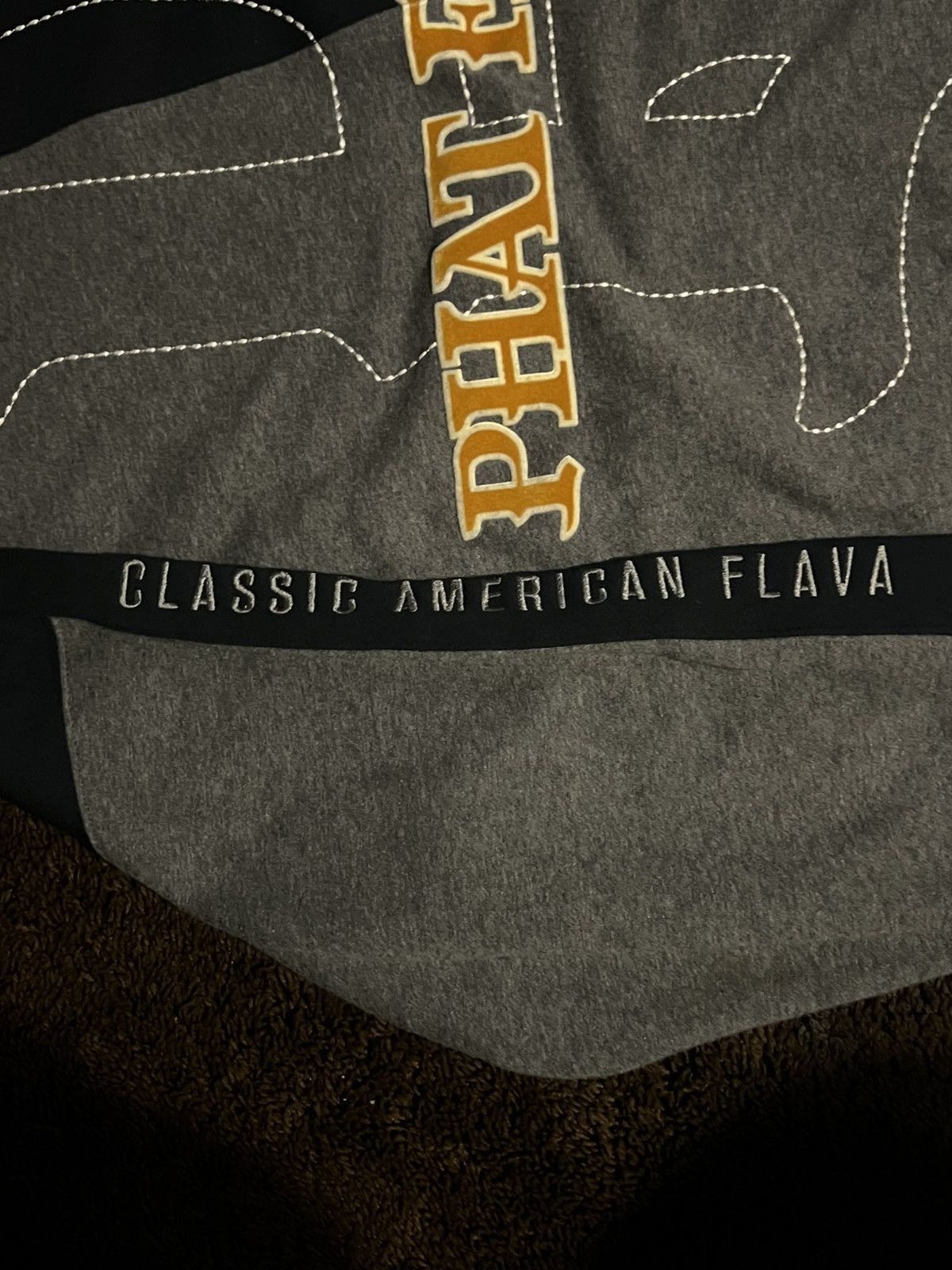 Phat Farm Vintage phatfarm grey sweater Size US XXL / EU 58 / 5 - 3 Thumbnail