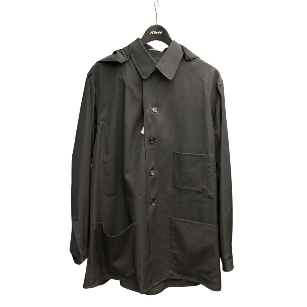 Yohji Yamamoto Yohji Yamamoto pour homme/HX-J14-100/ Hooded jacket Size US S / EU 44-46 / 1 - 1 Thumbnail