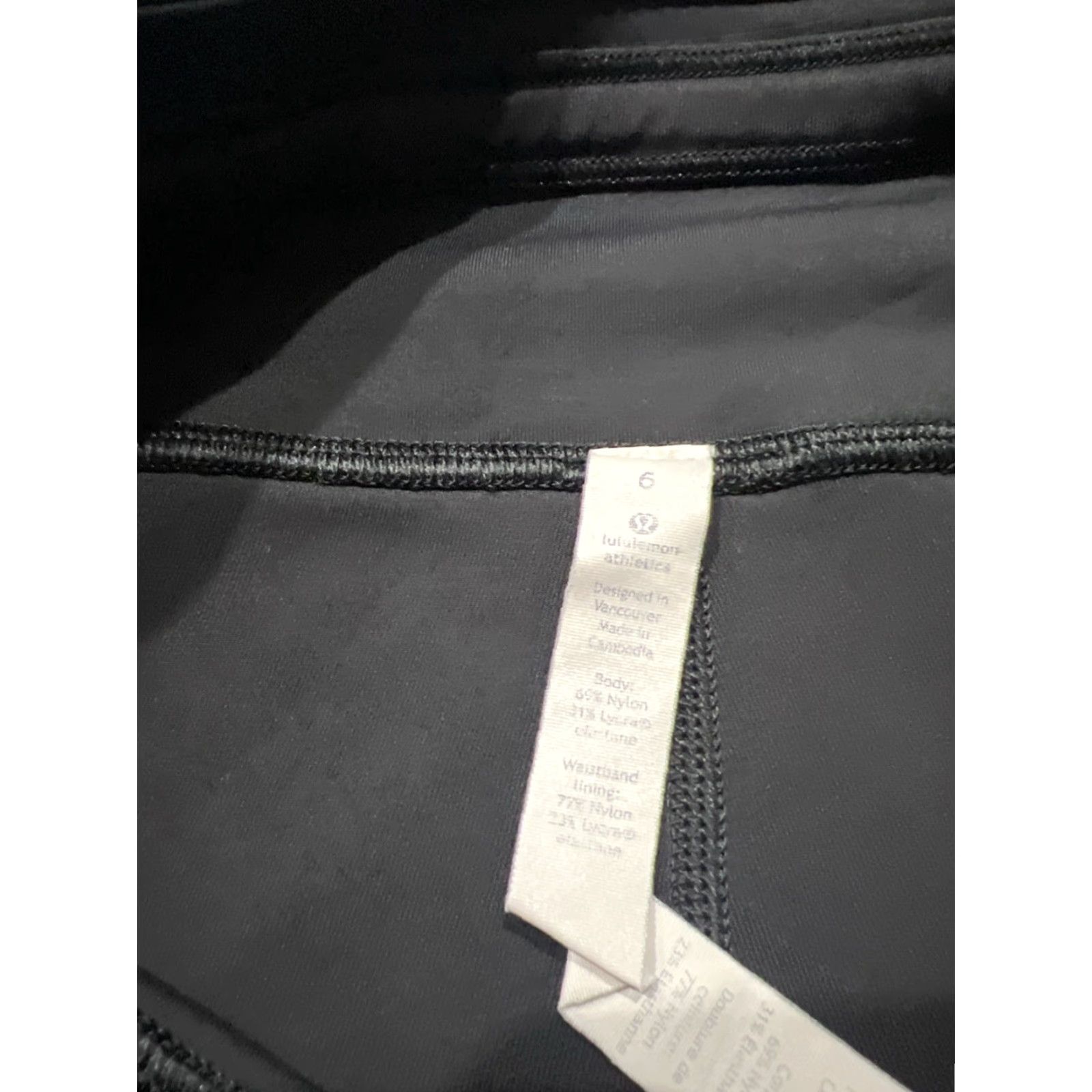 Lululemon Lululemon Quick Pace Short 2.5” Inseam Fitted Athletic Women's Size 6 Black Size 28" / US 6 / IT 42 - 3 Thumbnail
