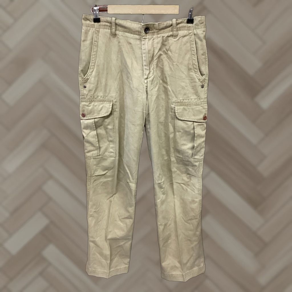 Timberland Timberland Cargo Pants Men 30x30 Pants Cargo Pocket Outdoor Hiking Workwear Casual Travel Beige Tan Brown Size US 30 / EU 46 - 1 Thumbnail