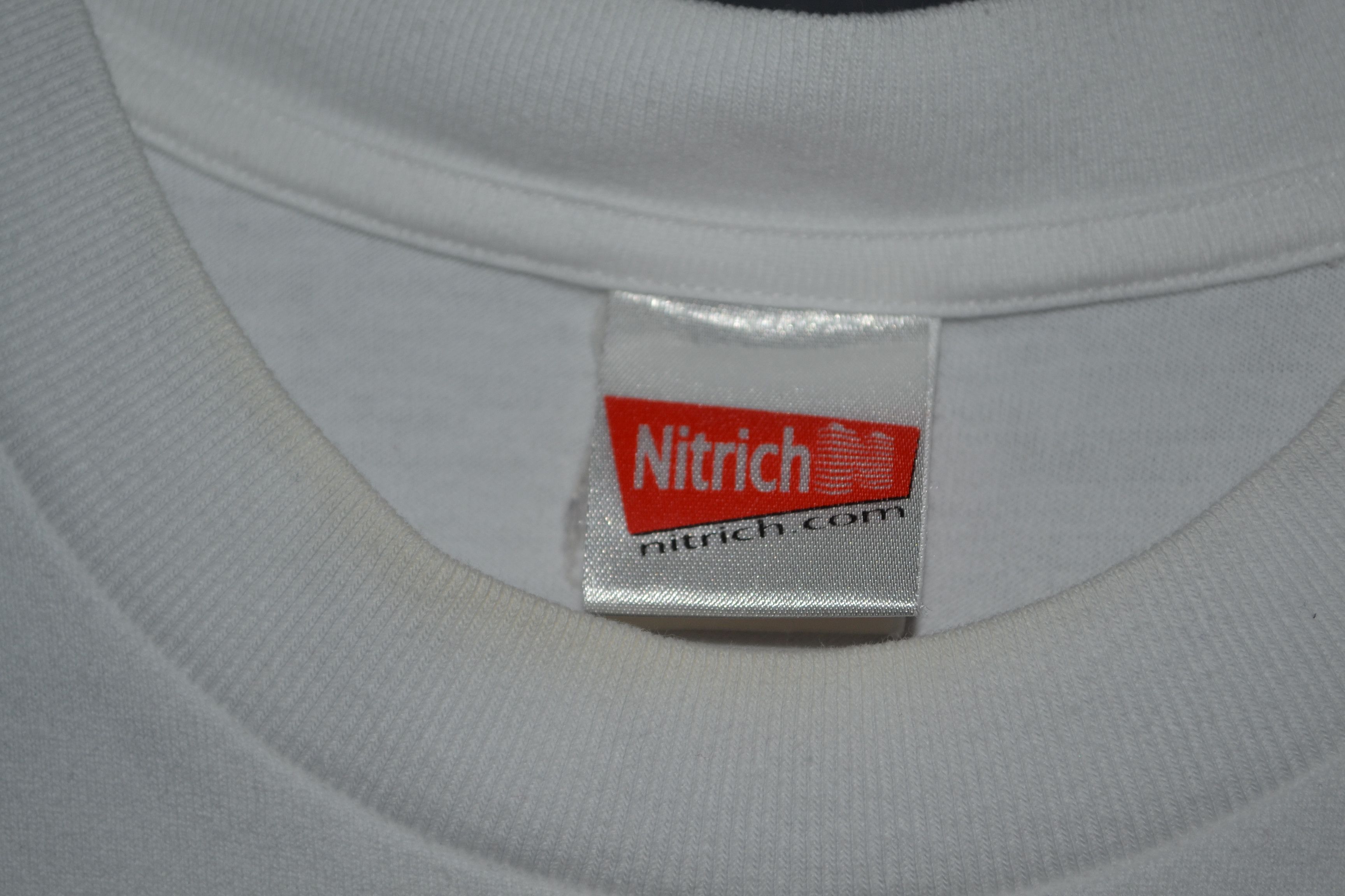 Band Tees NITRICH Nitro Microphone Underground T-Shirt size L Vintage Size US L / EU 52-54 / 3 - 11 Thumbnail