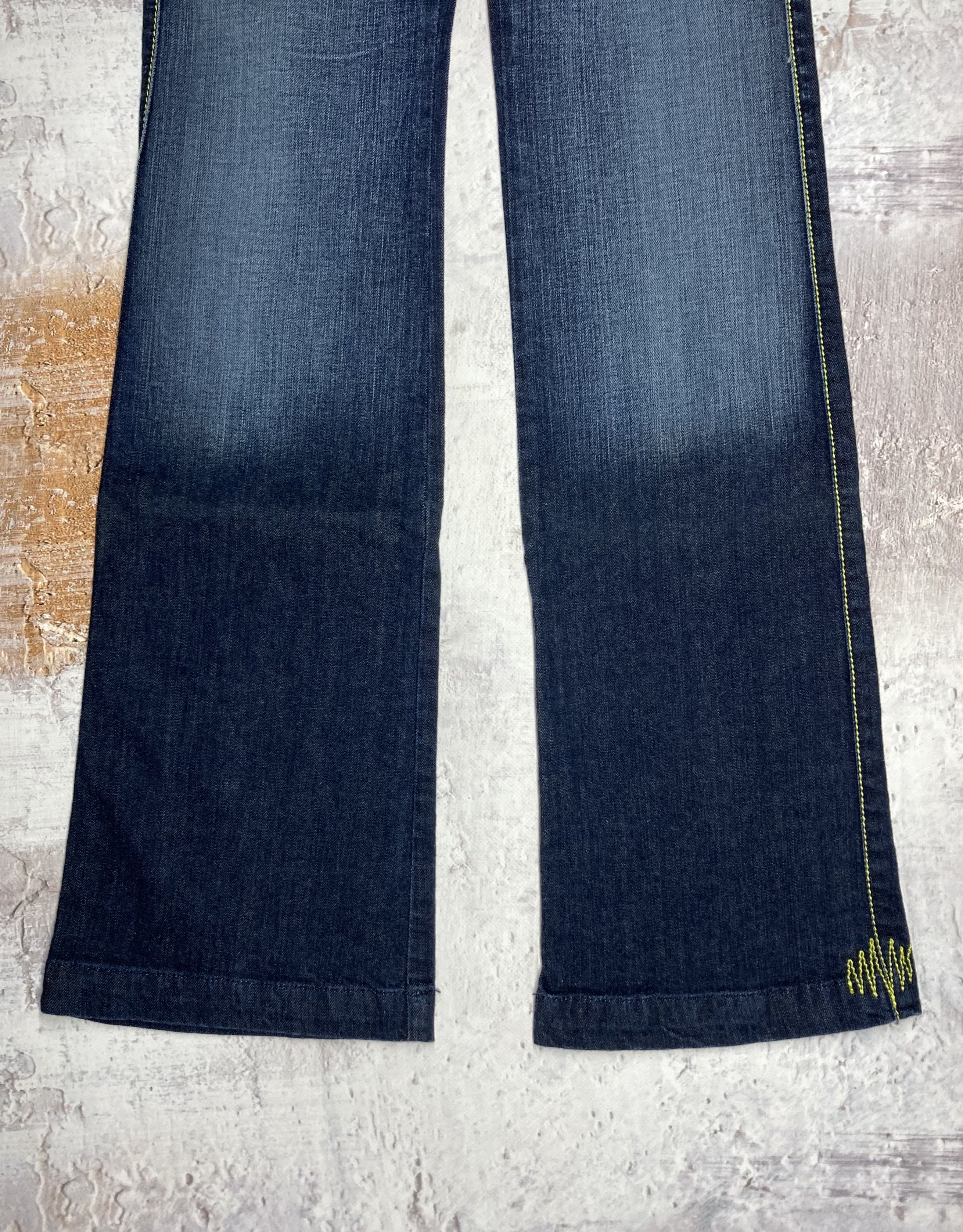 Japanese Brand Vintage Flared Jeans Women’s Size 26 Size 26" / US 2 / IT 38 - 2 Thumbnail