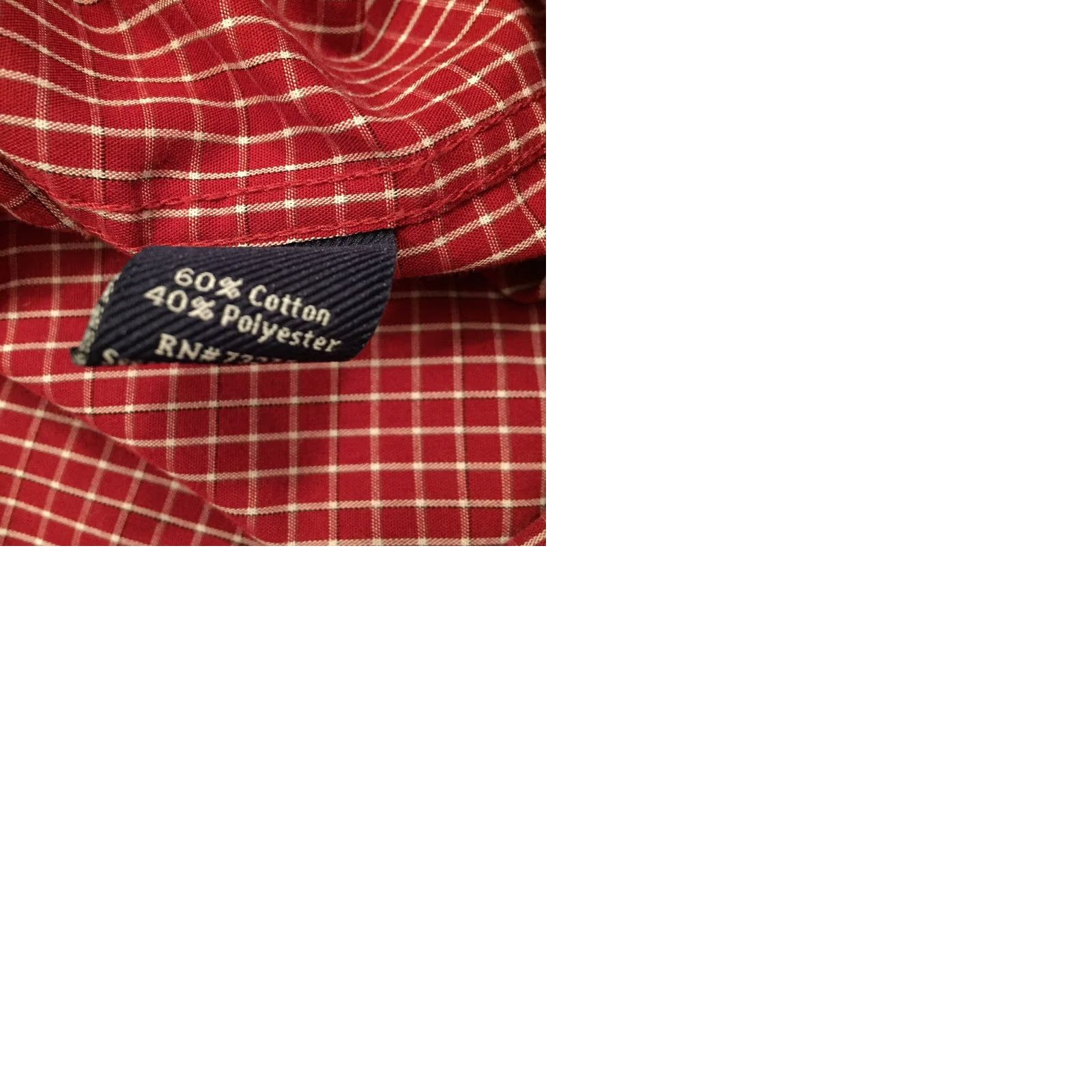 Croft & Barrow Croft & Barrow Shirt Mens 15 Red Plaid Long Sleeve Button Up Size US M / EU 48-50 / 2 - 9 Thumbnail