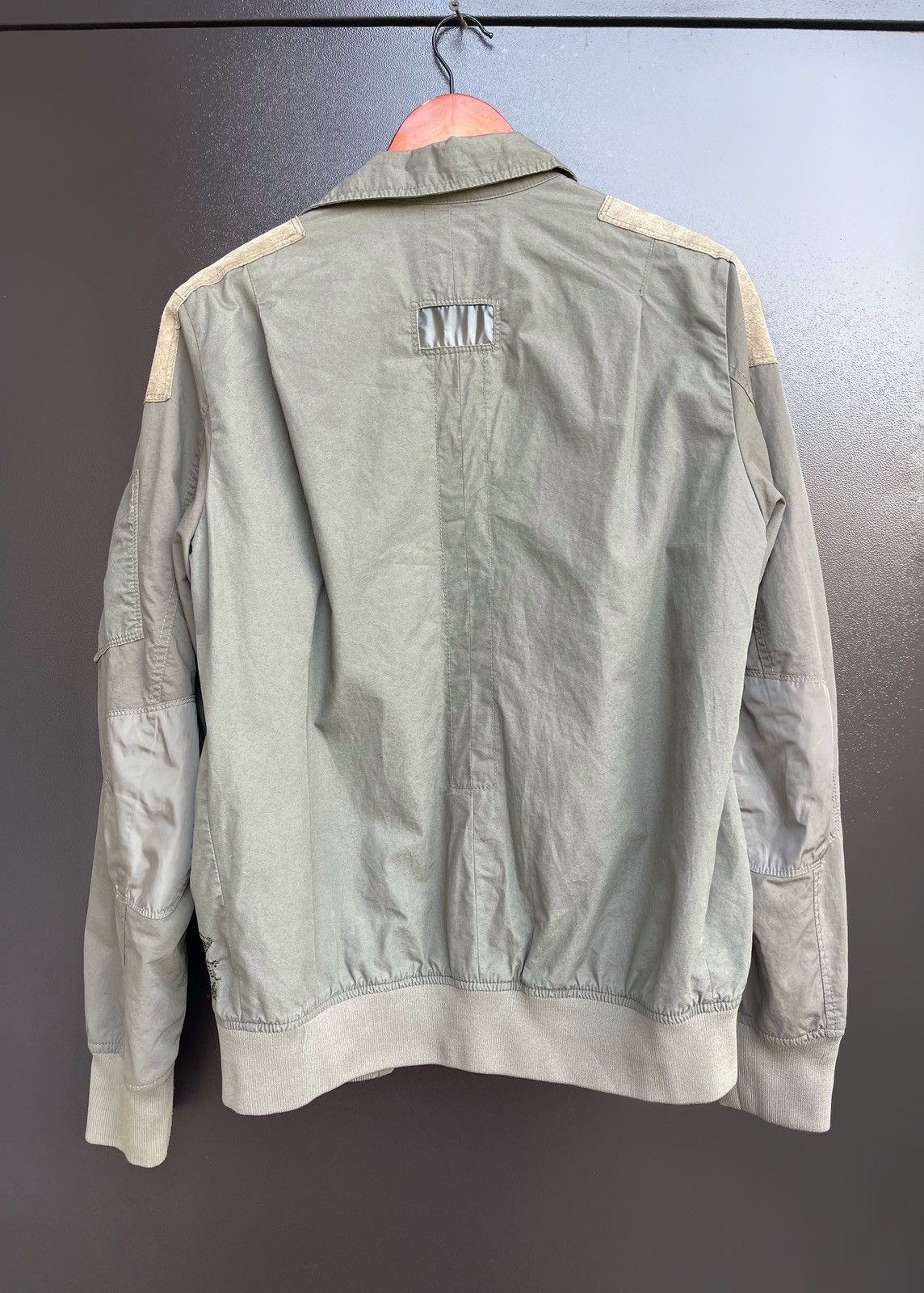 Diesel Diesel Military Nylon Bomber Jacket Green Multi-Pocket — M Size US M / EU 48-50 / 2 - 12 Thumbnail